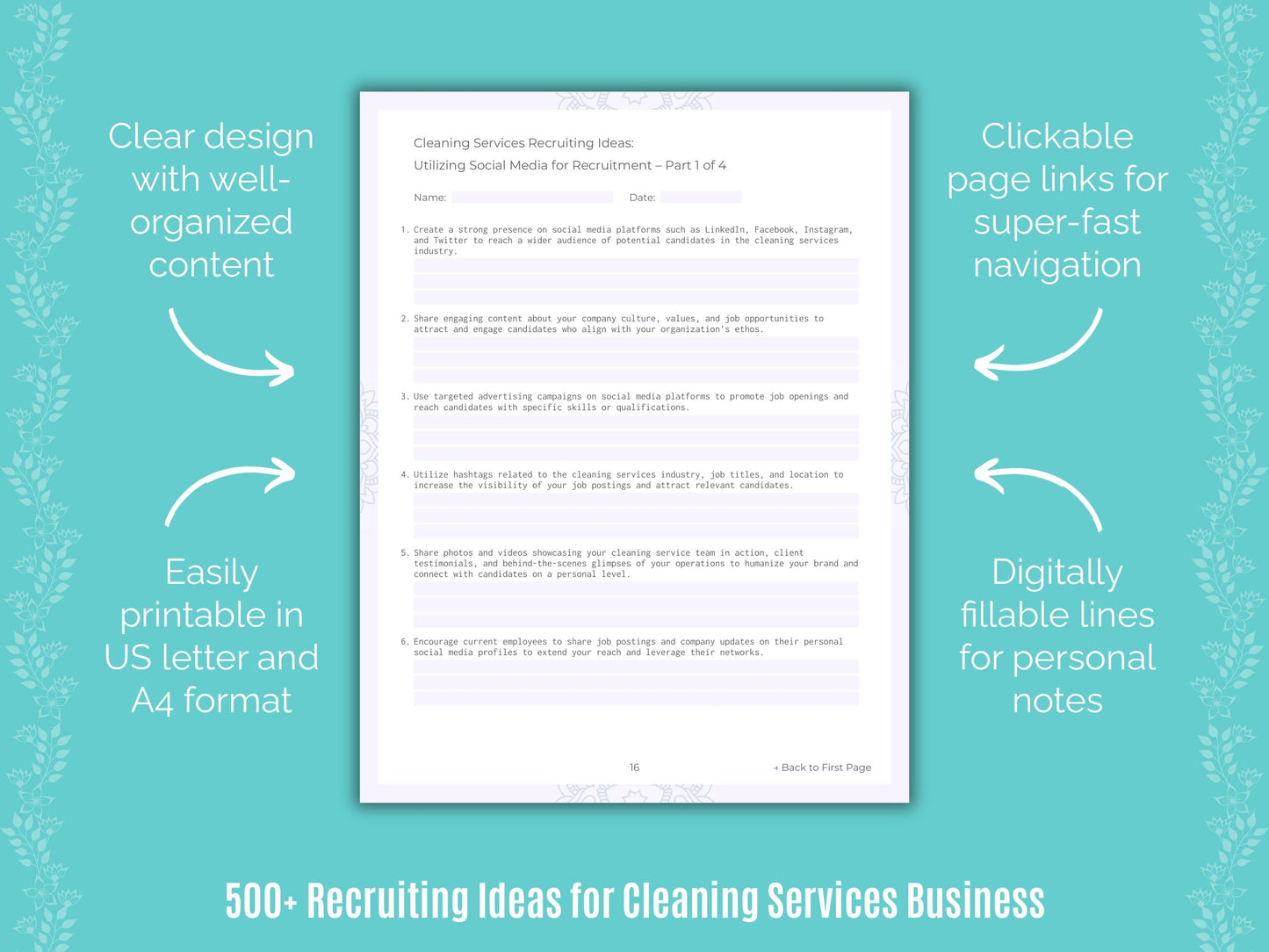 Cleaning Services Business Templates