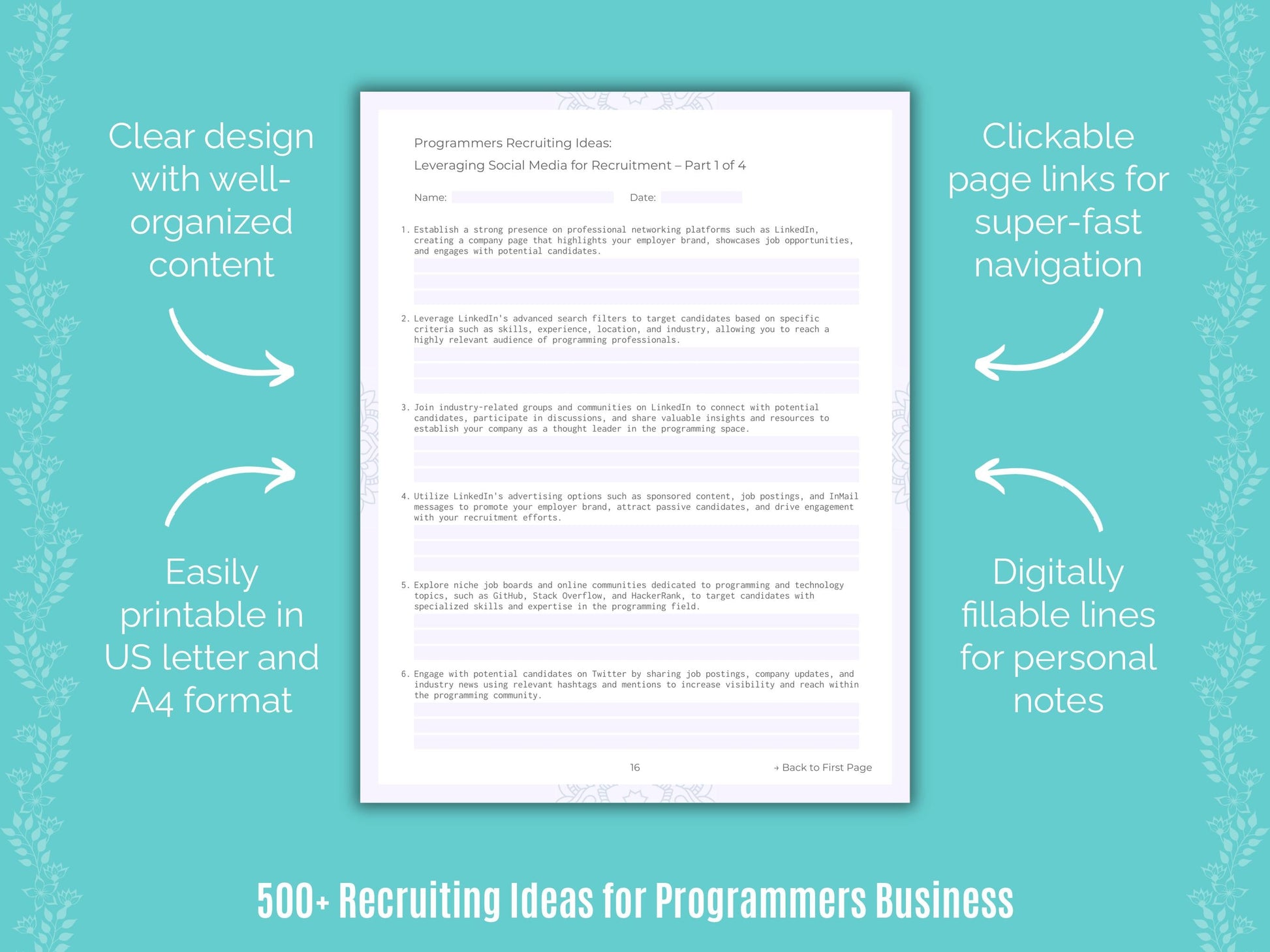 Programmers Business Templates