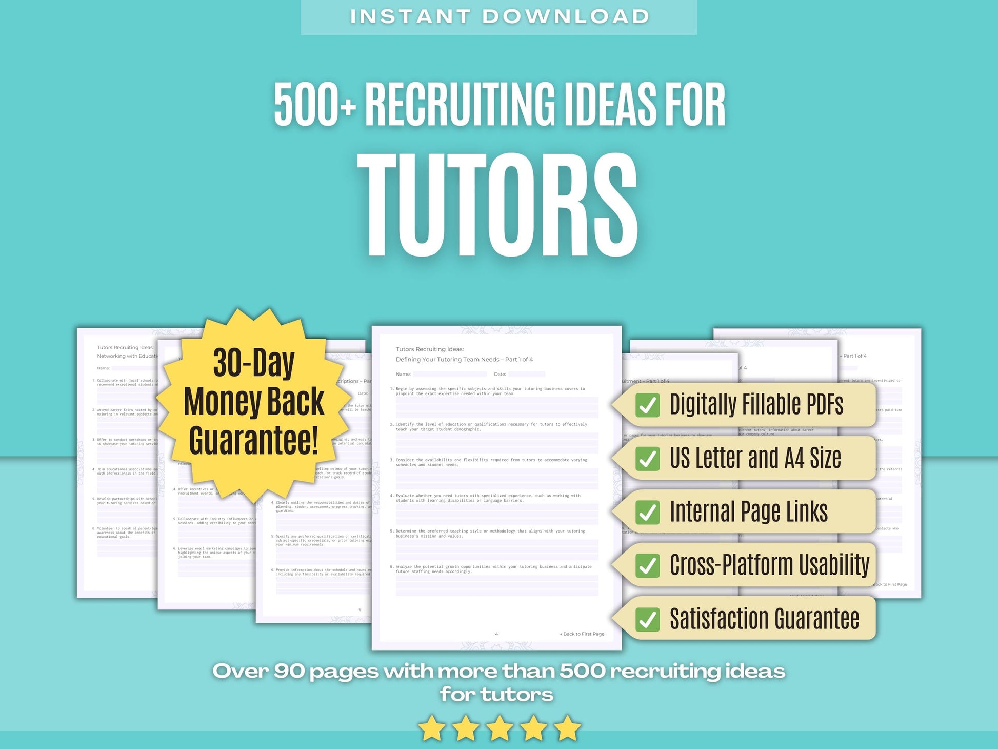 Tutors Business Workbooks