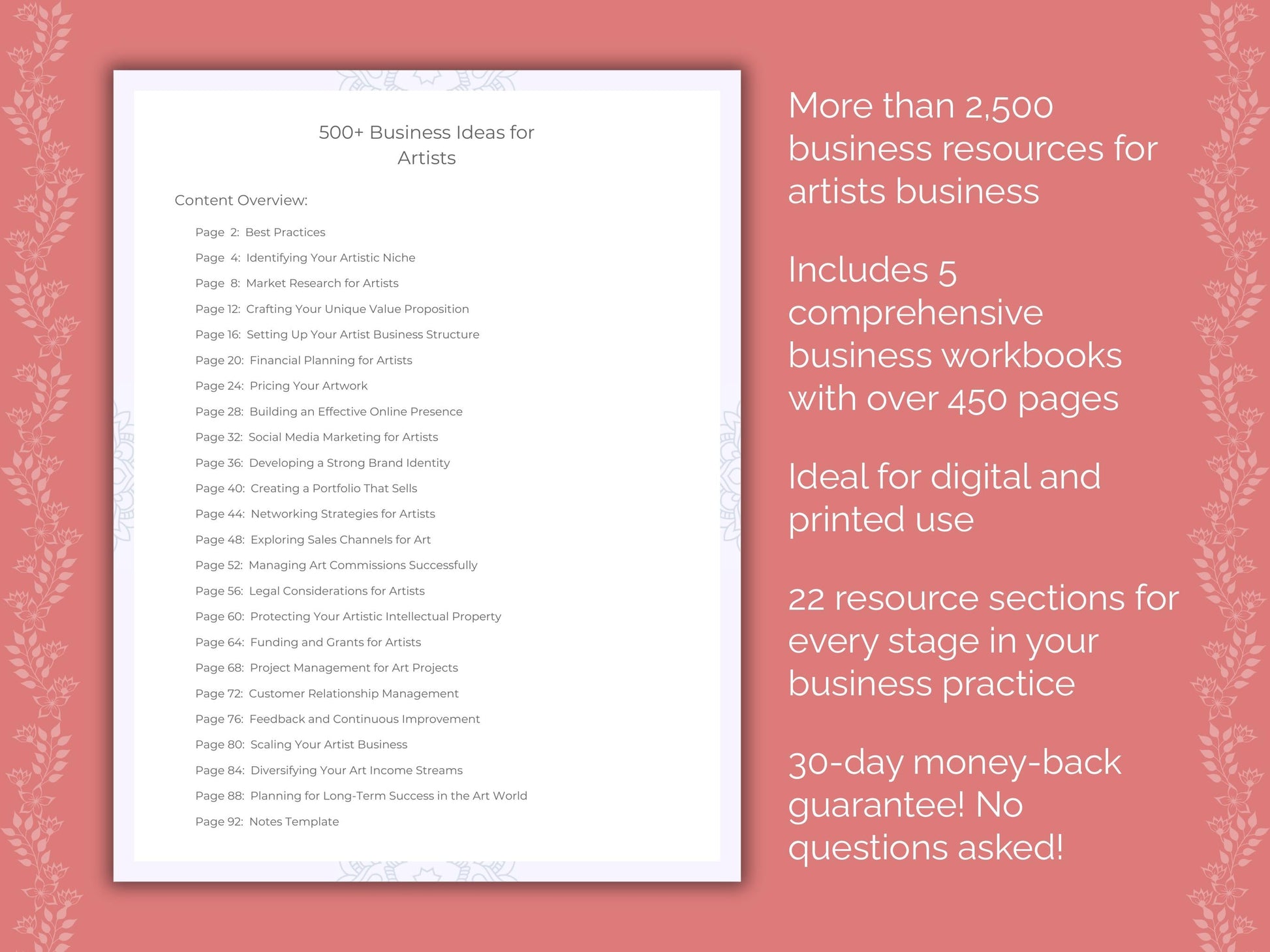 Artists Business Templates