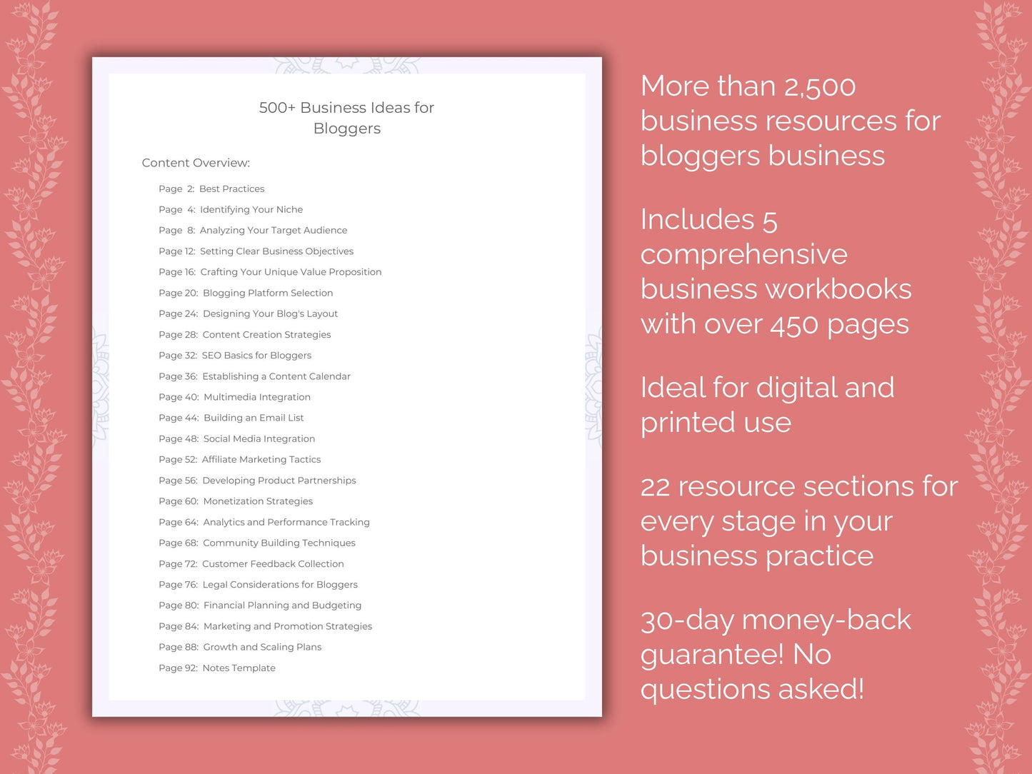 Bloggers Business Templates