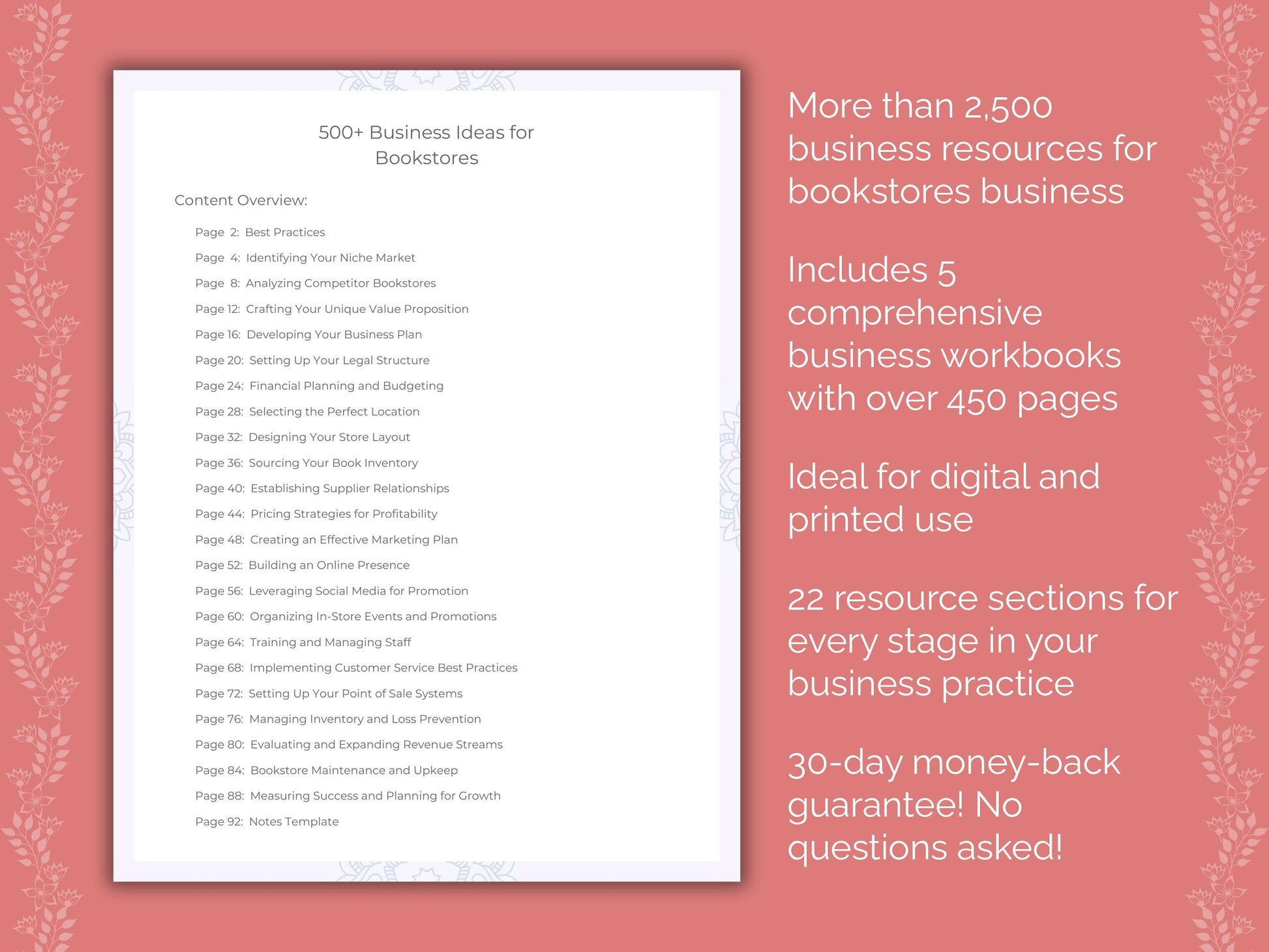 Bookstores Business Templates