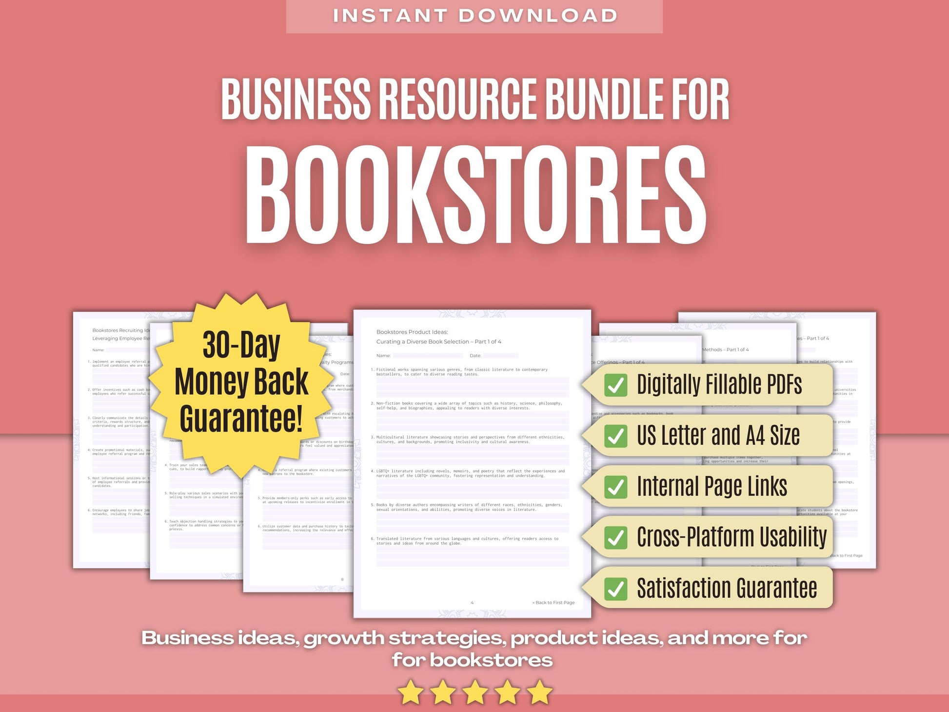 Bookstores Business Workbooks