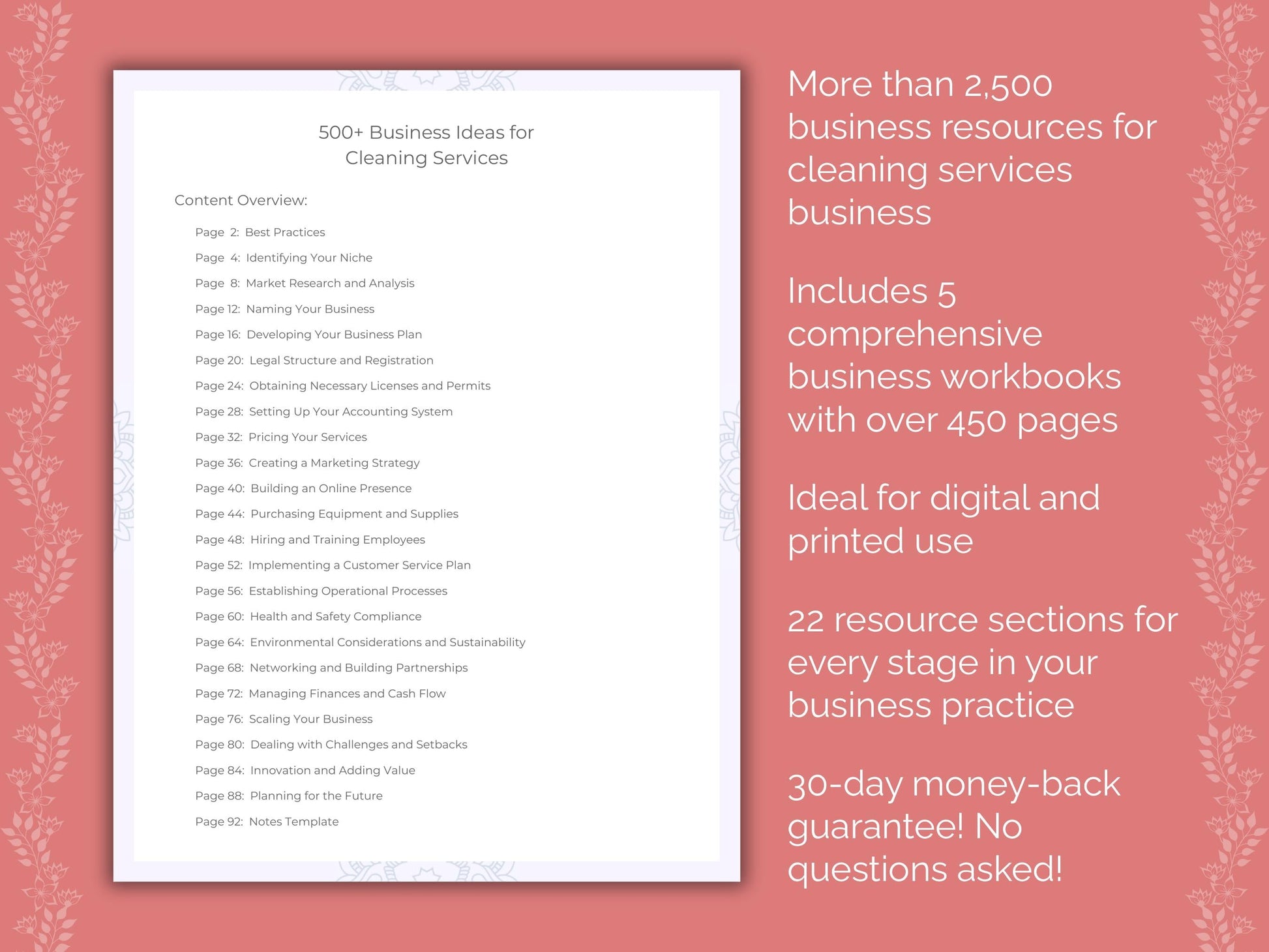 Cleaning Services Business Templates