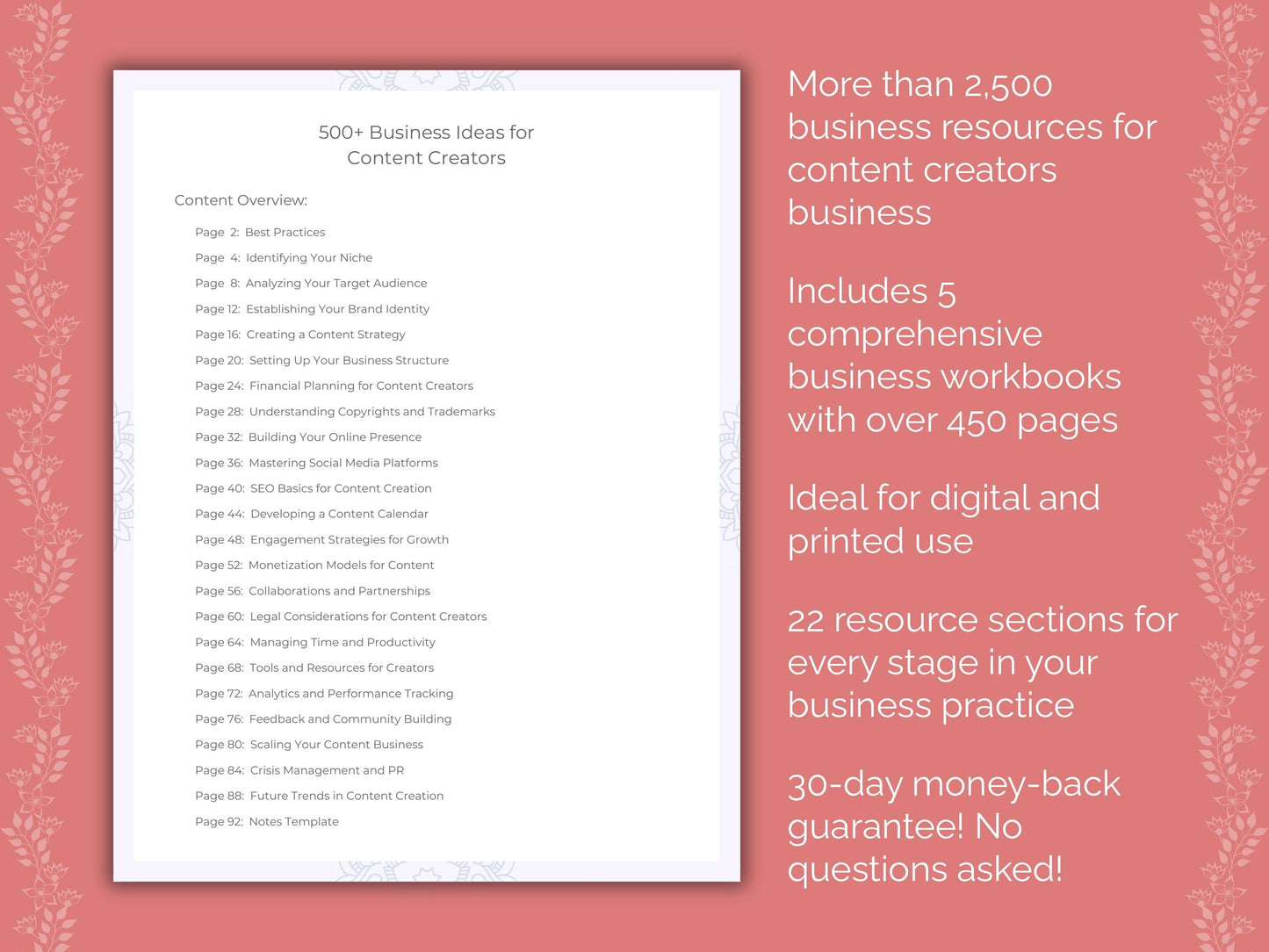 Content Creators Business Templates