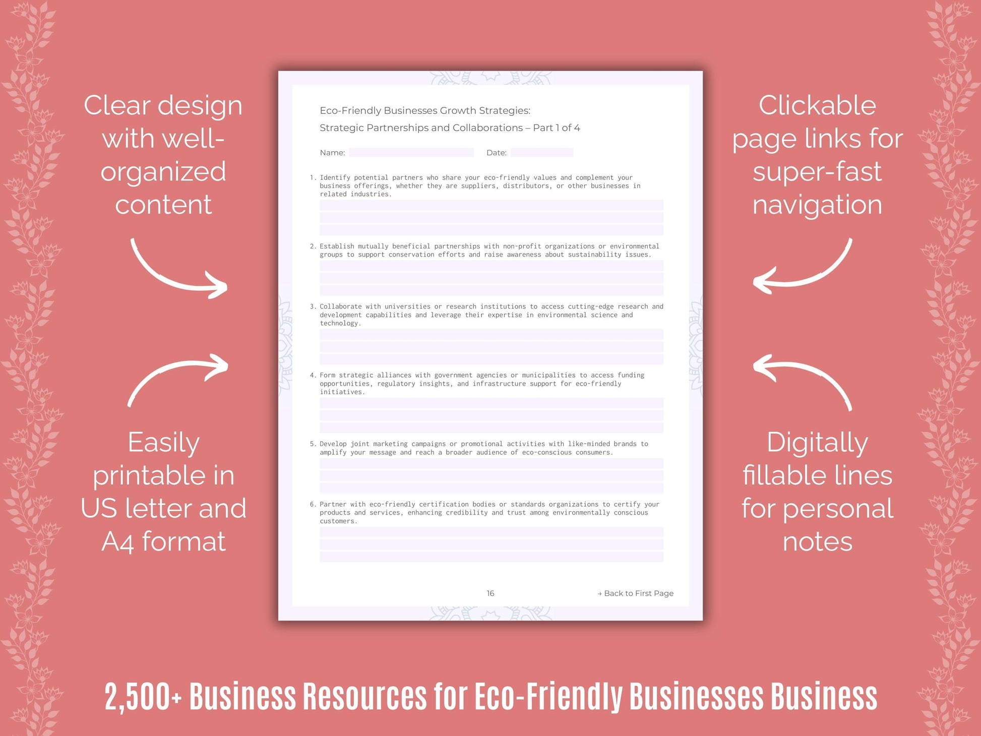 Eco-Friendly Businesses Business Cheat Sheets