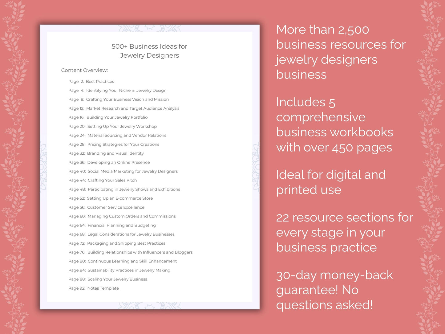 Jewelry Designers Business Templates