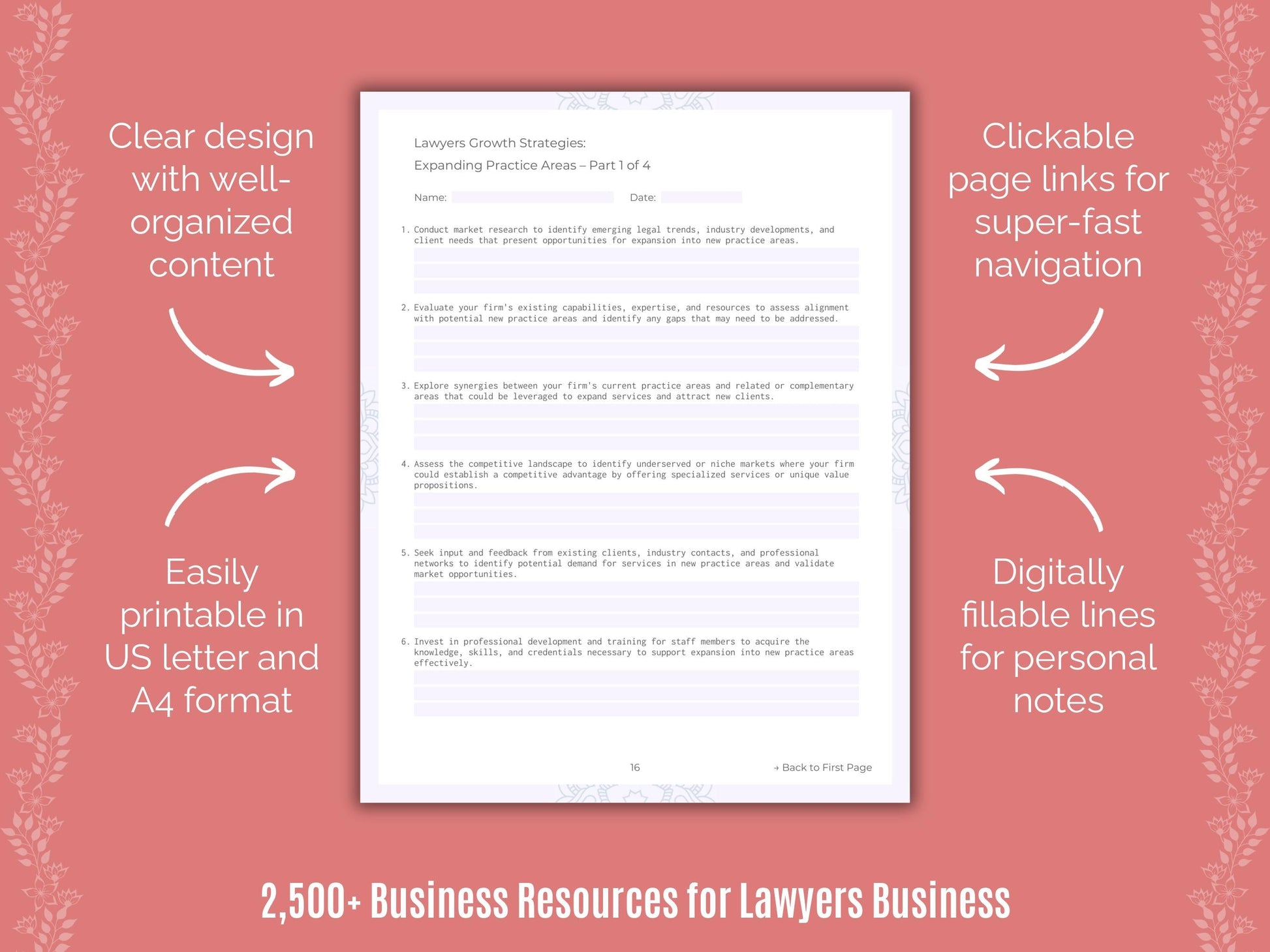 Lawyers Business Cheat Sheets