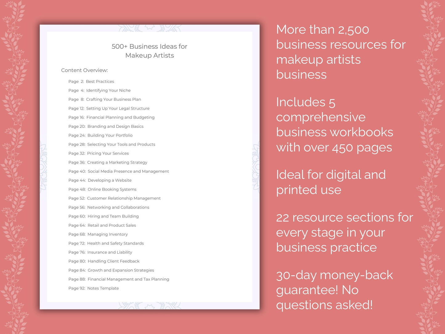 Makeup Artists Business Templates