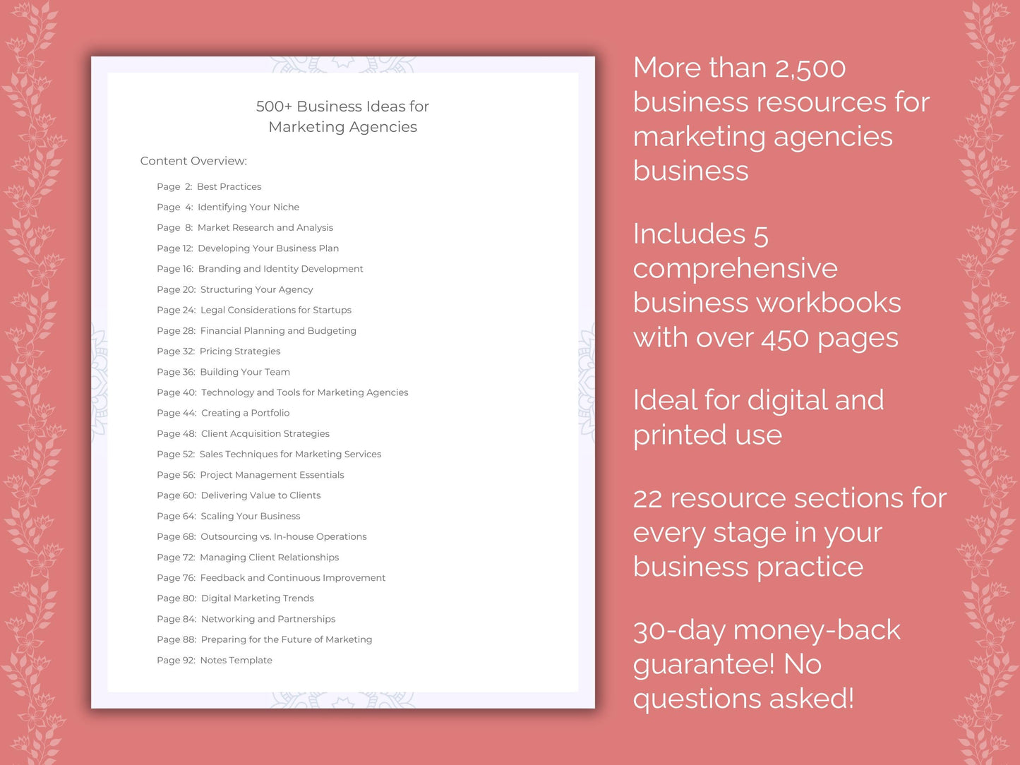 Marketing Agencies Business Templates