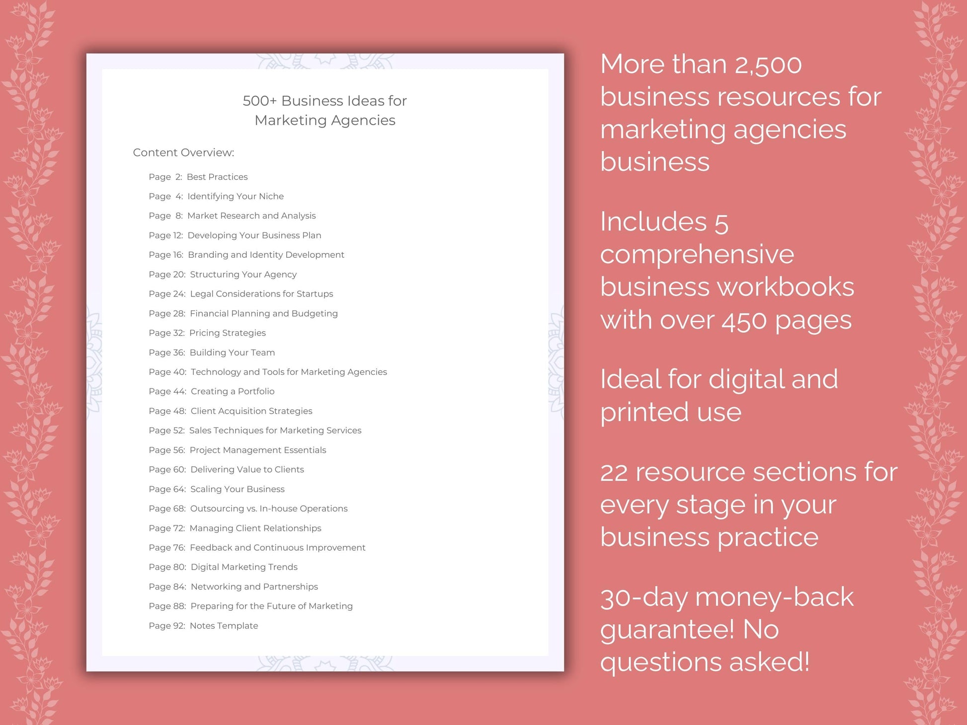 Marketing Agencies Business Templates