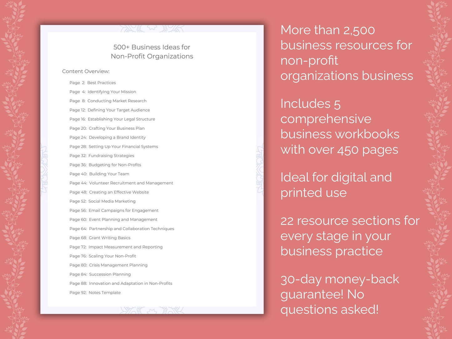 Non-Profit Organizations Business Templates