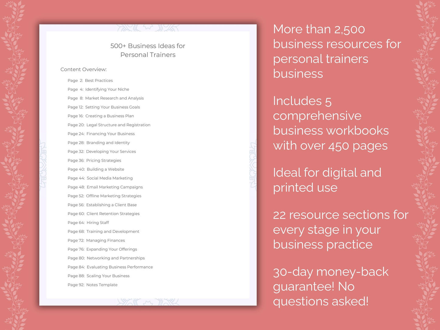 Personal Trainers Business Templates