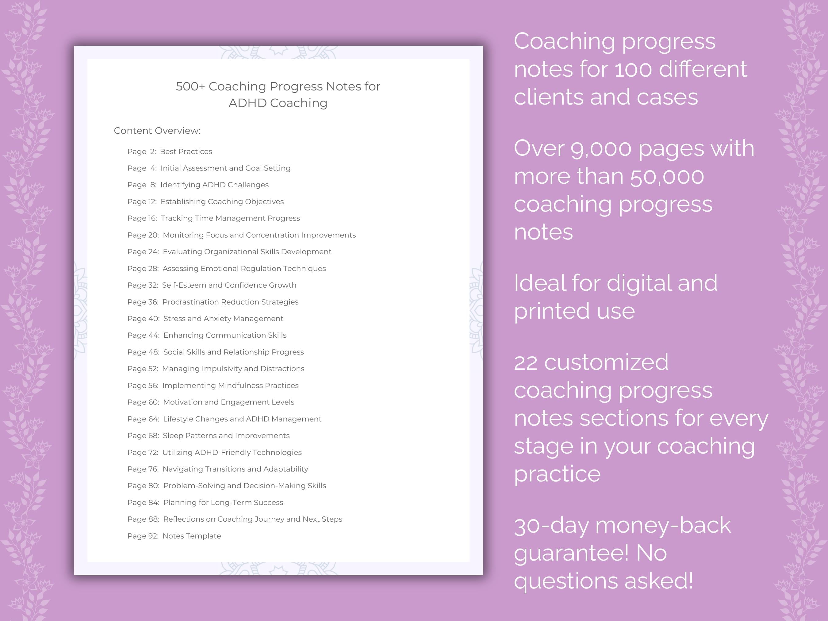 50,000+ Coaching Progress Notes Mega Bundle | Karlstein Publishing