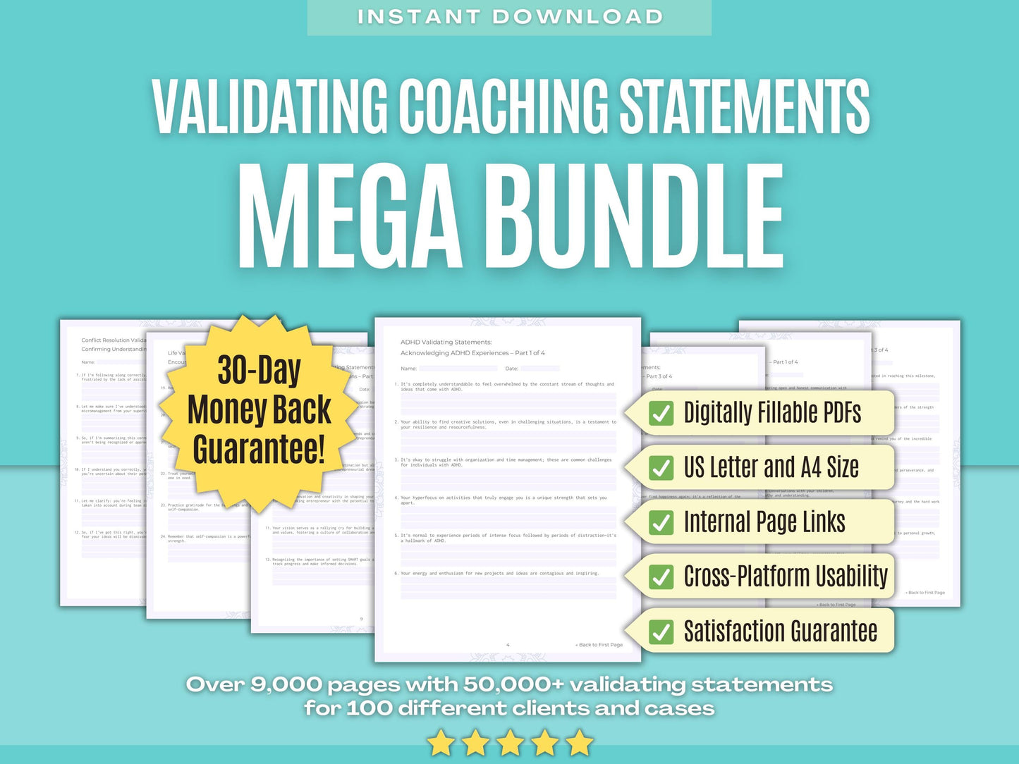 Validating Coaching Statements Workbooks