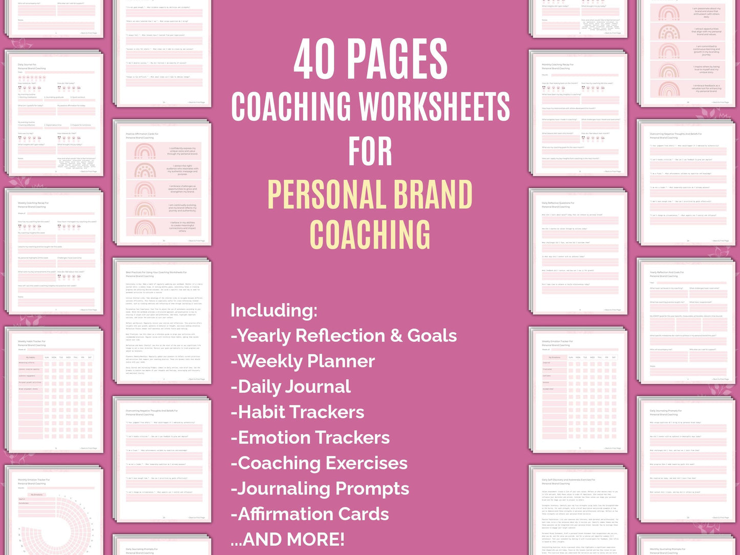 Coaching Coaching Worksheets