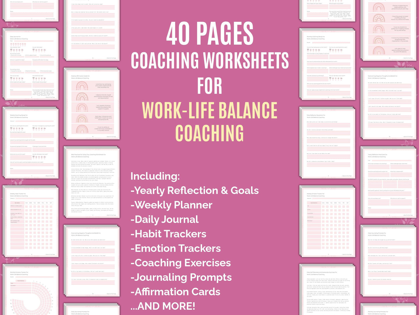 Coaching Coaching Worksheets