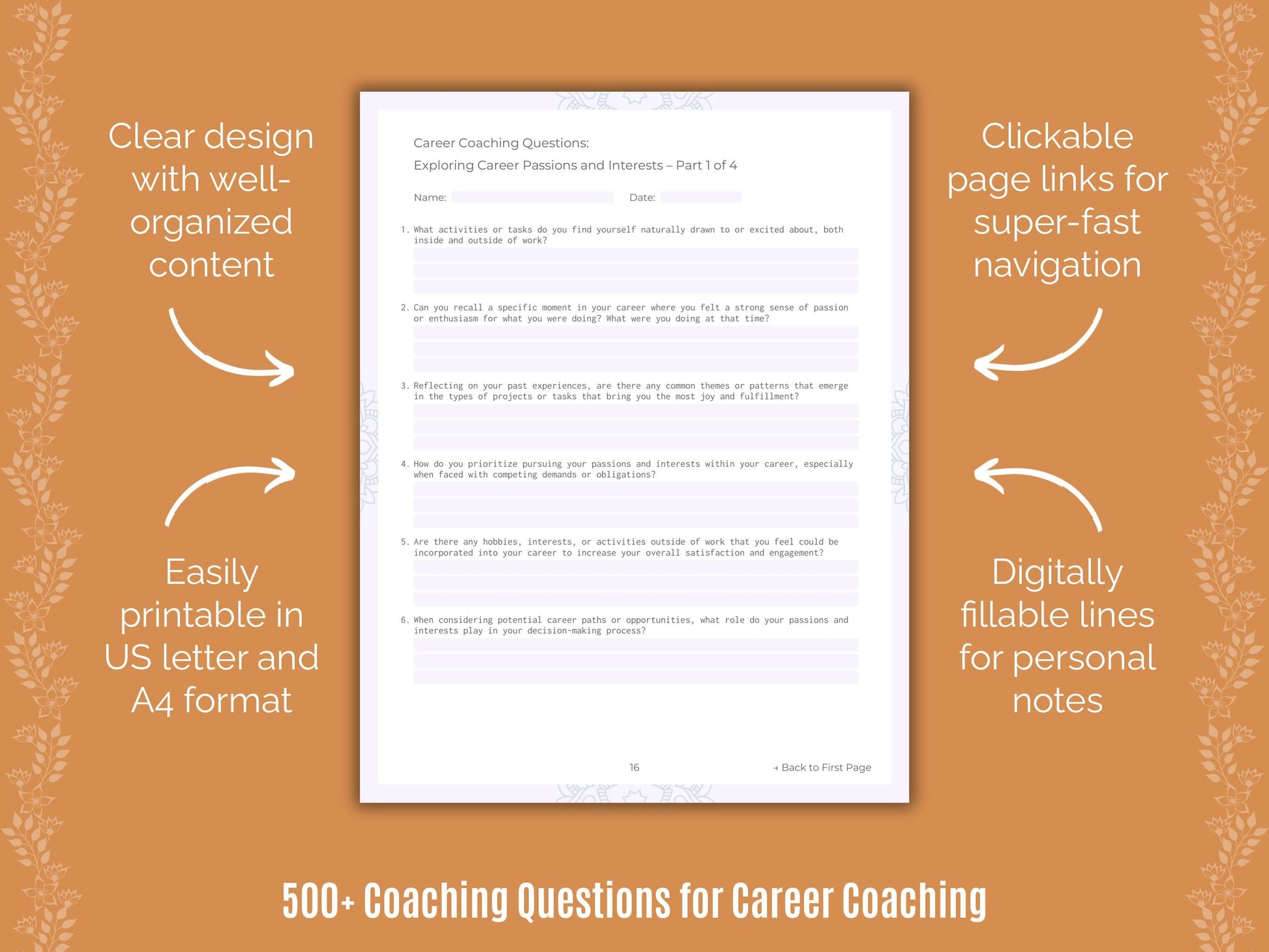 Career Coaching Templates