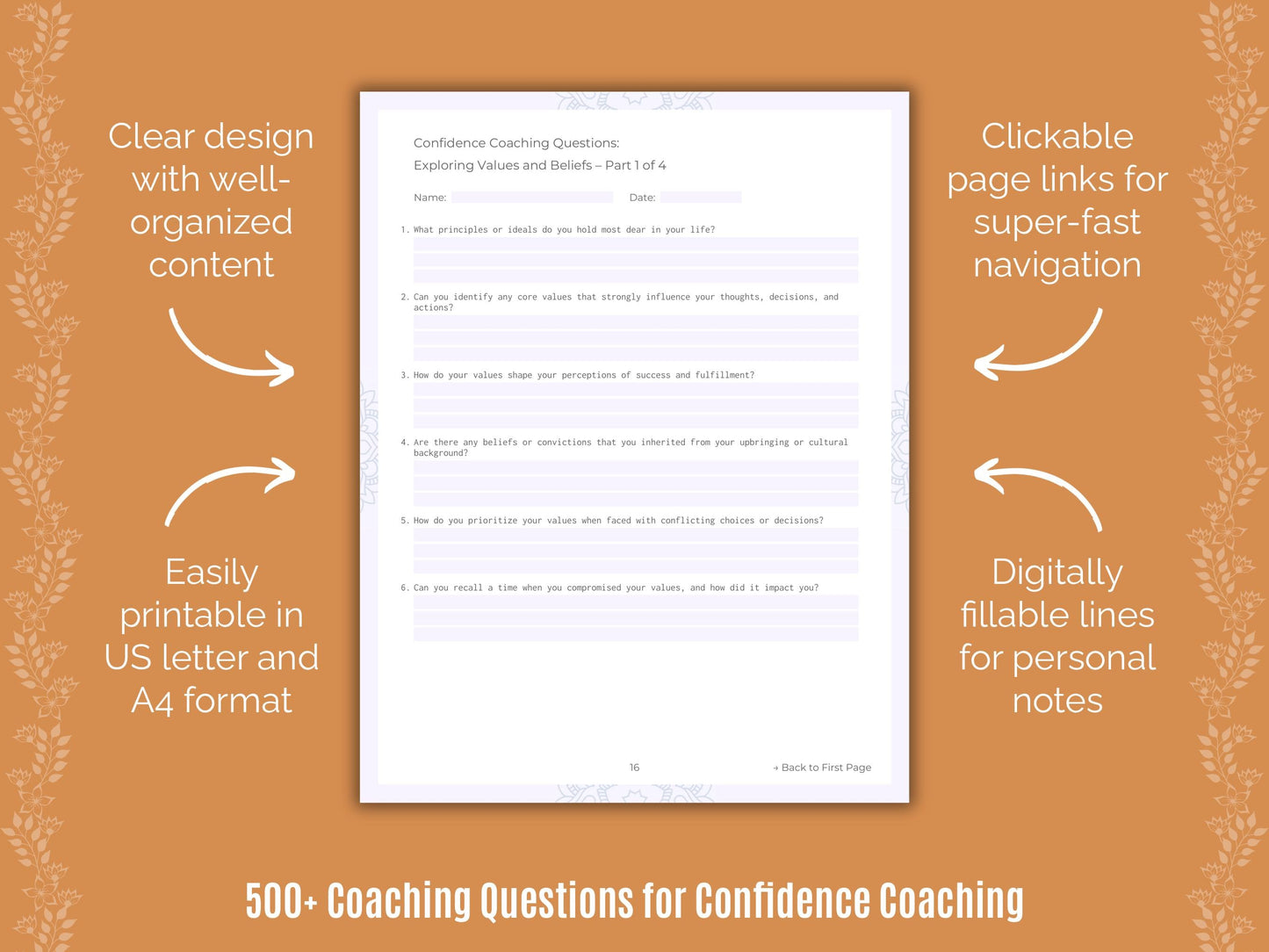 Confidence Coaching Templates