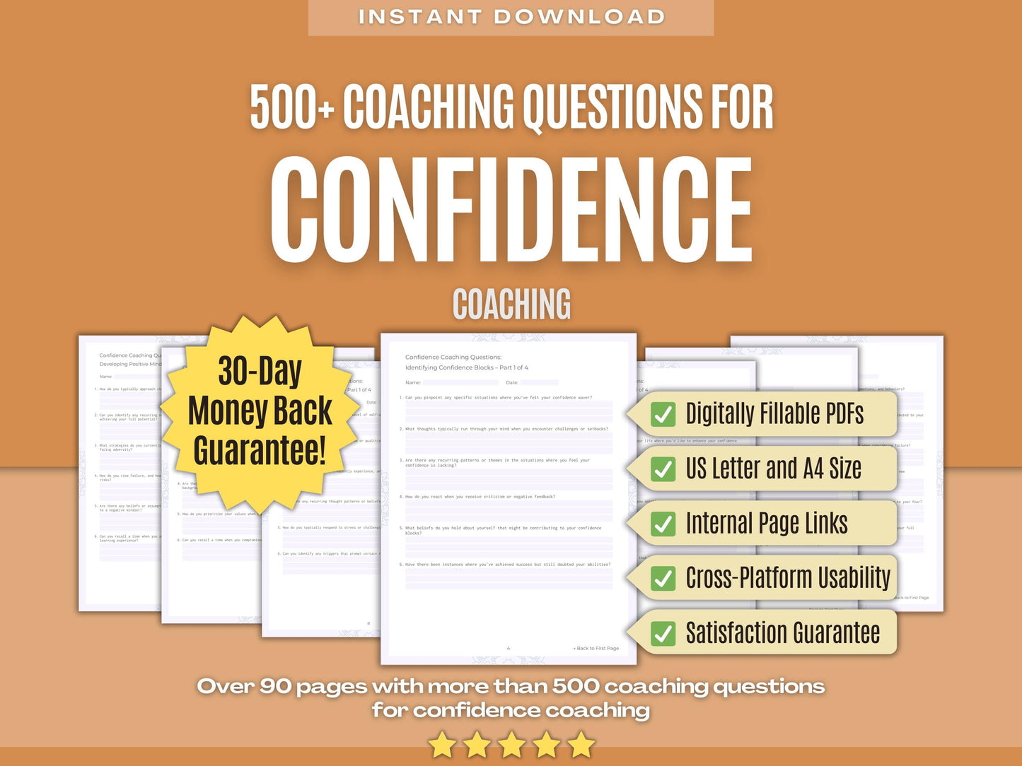 Confidence Coaching Workbooks