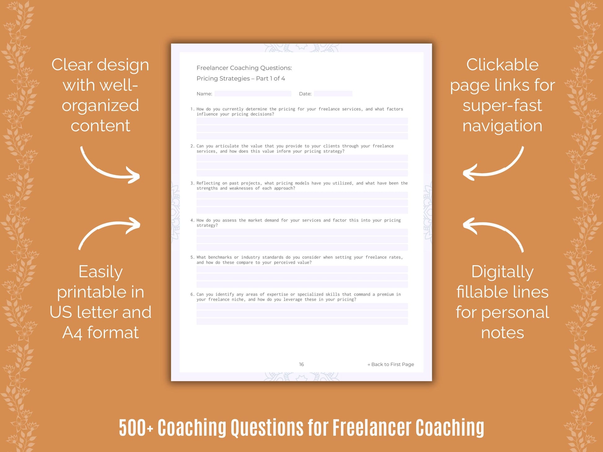 Freelancer Coaching Templates