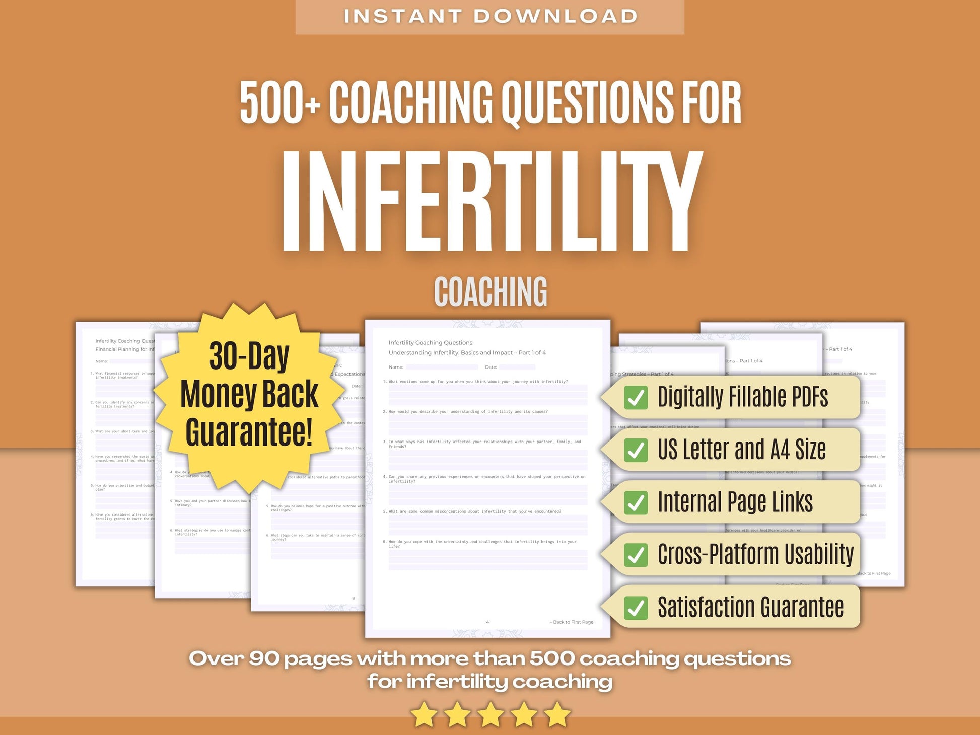 Infertility Coaching Workbooks