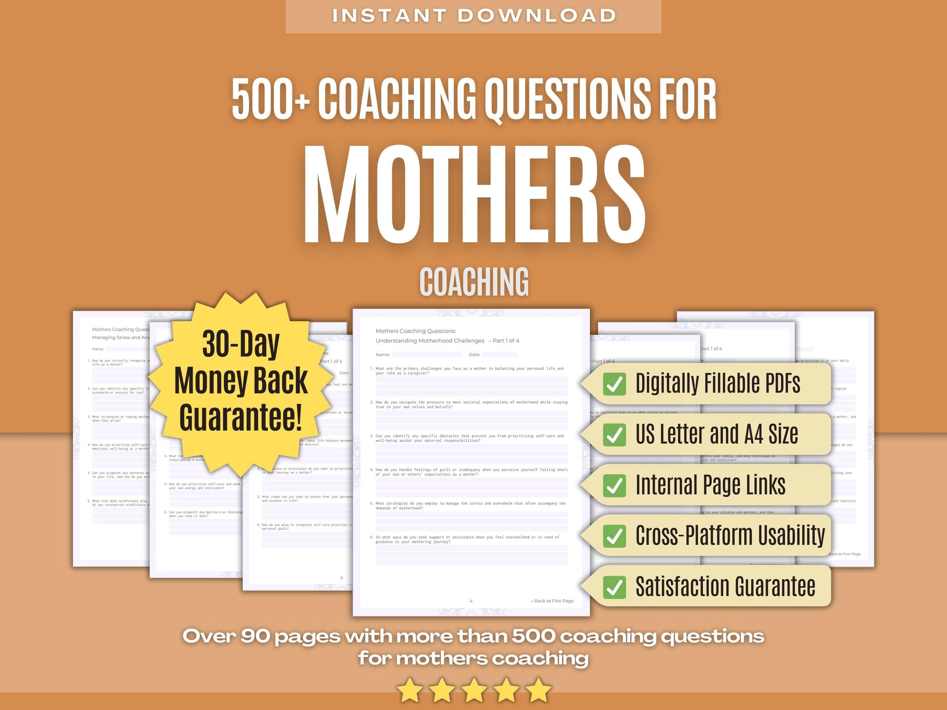 Mothers Coaching Workbooks