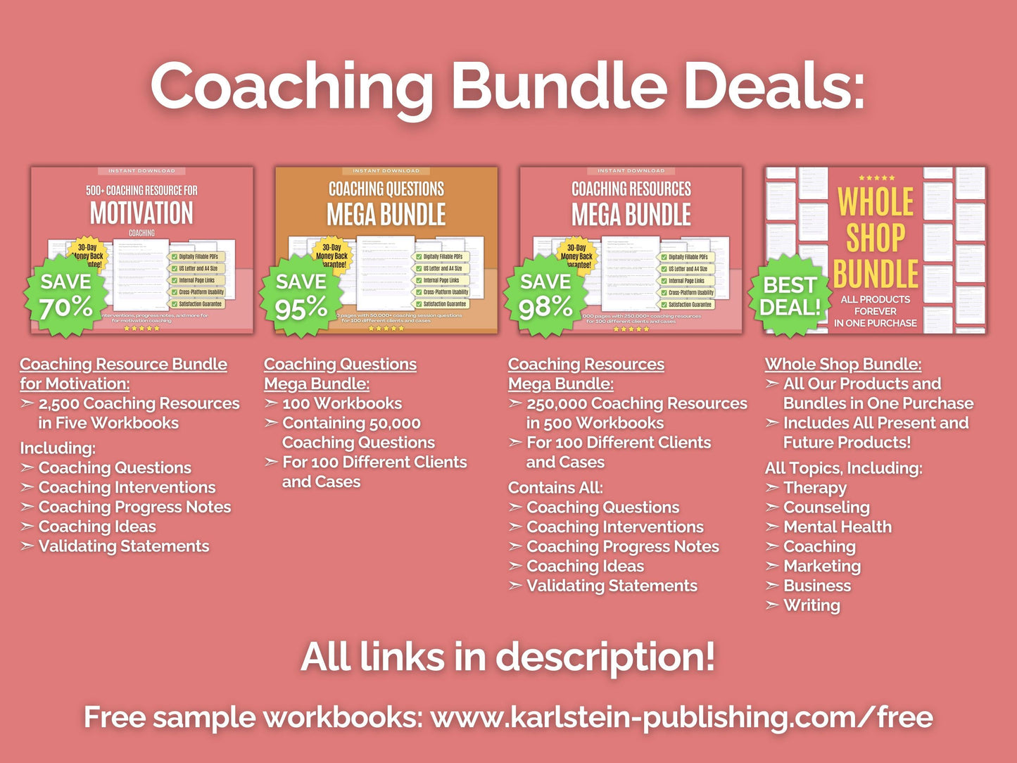 Motivation Coaching Session Tools