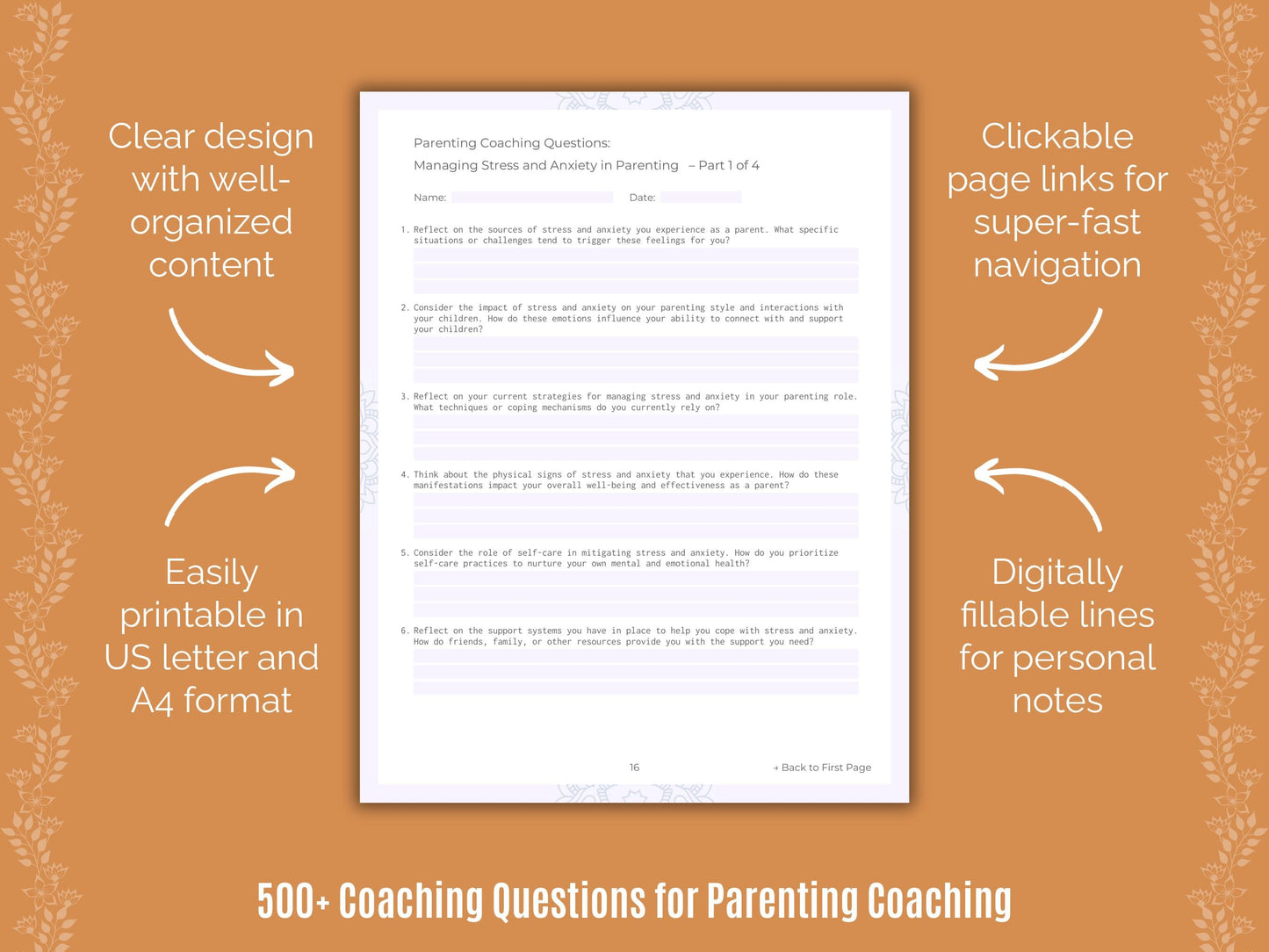 Parenting Coaching Templates