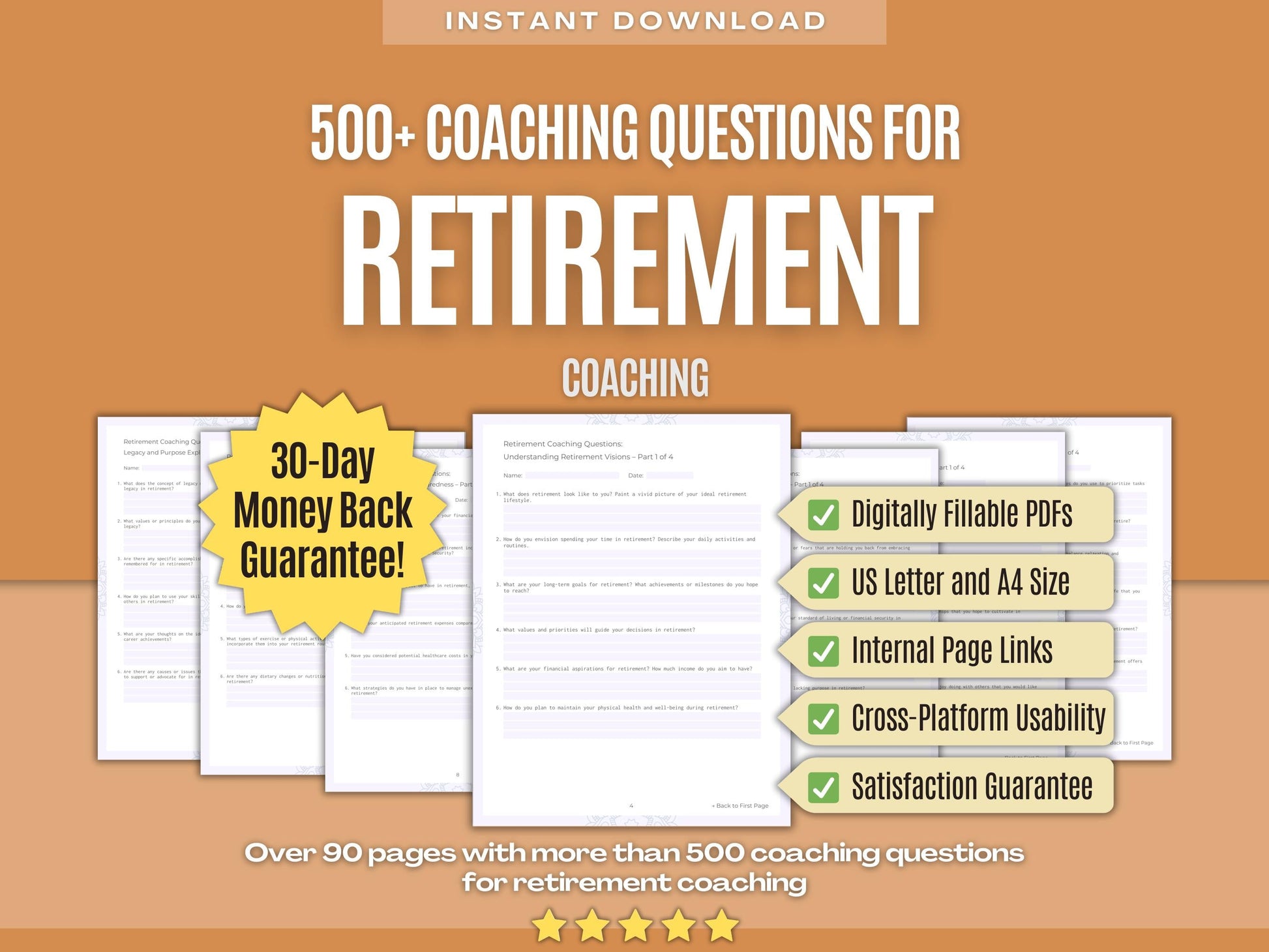 Retirement Coaching Workbooks