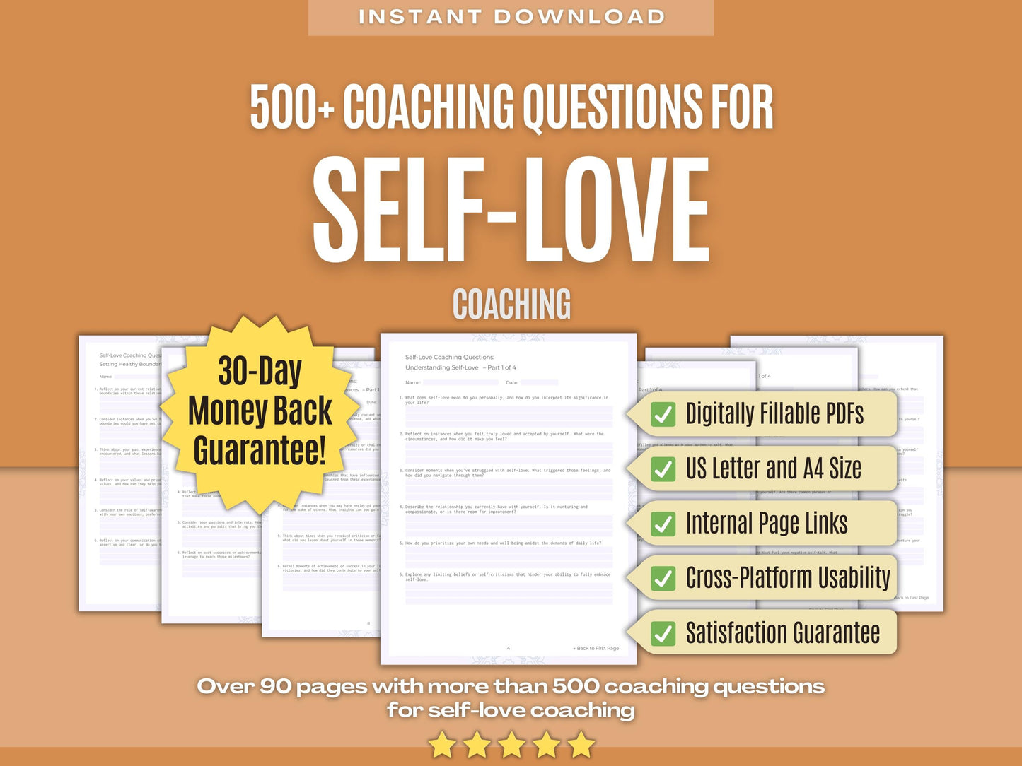 Self-Love Coaching Workbooks