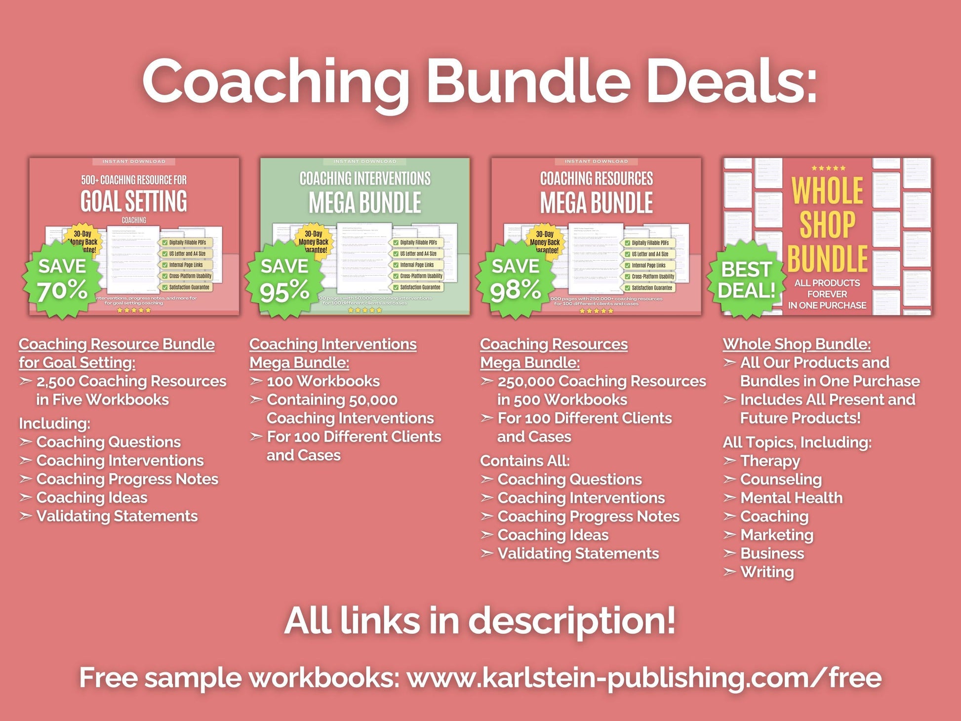 Goal Setting Coaching Session Tools