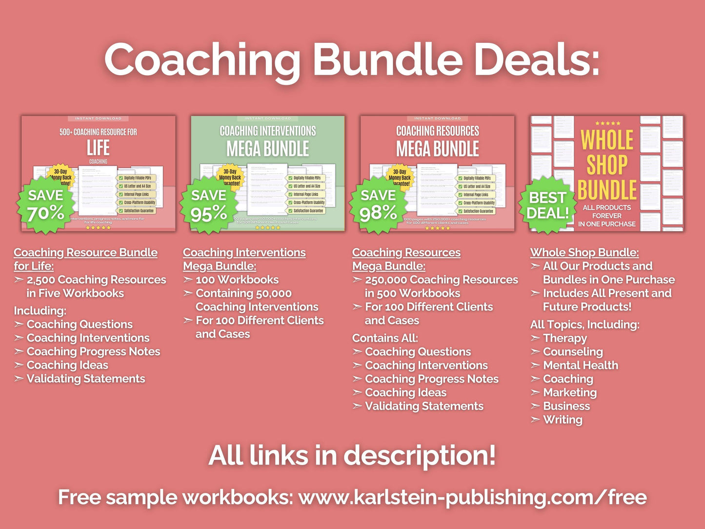 Life Coaching Session Tools