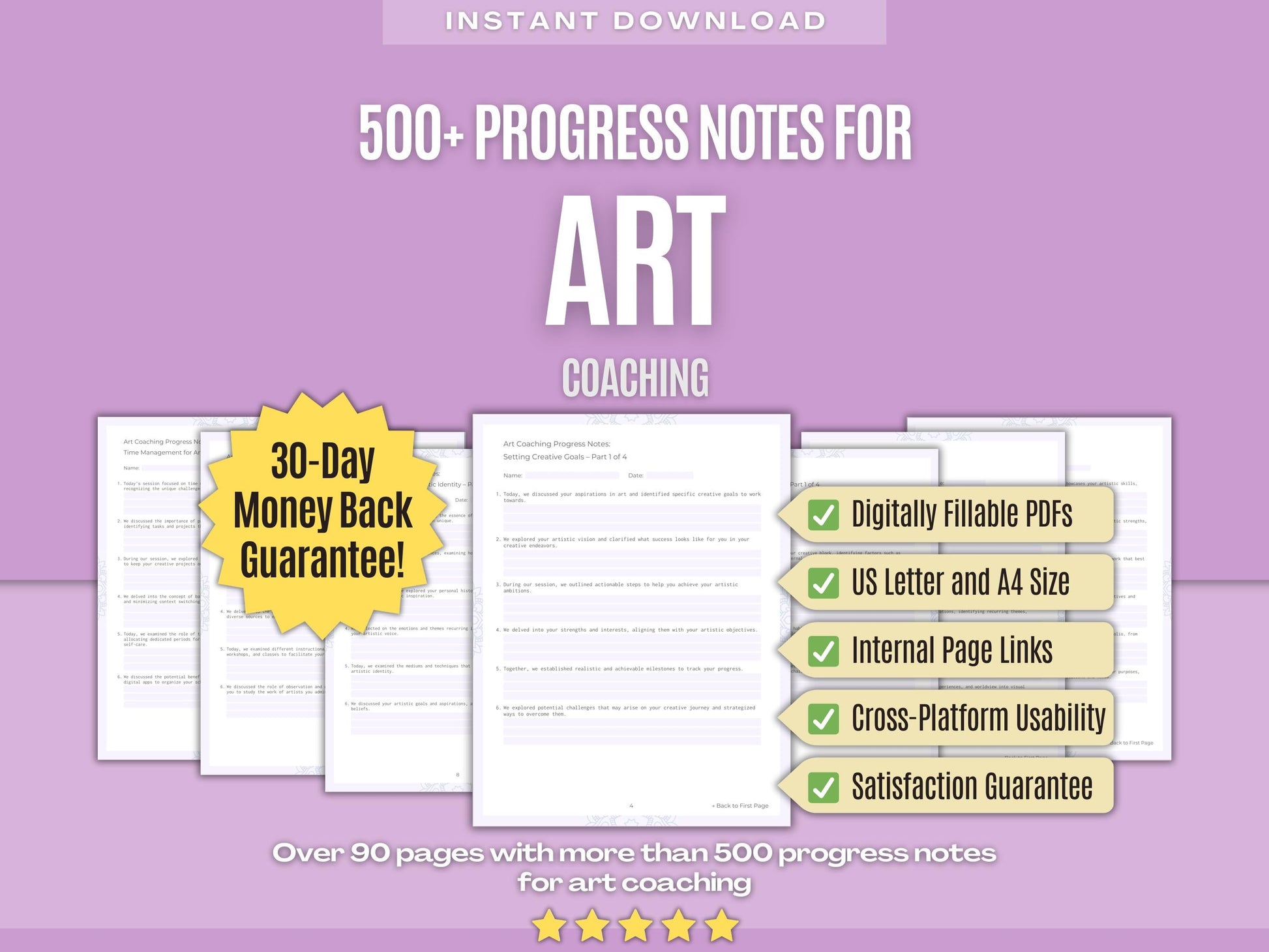 Art Coaching Workbooks