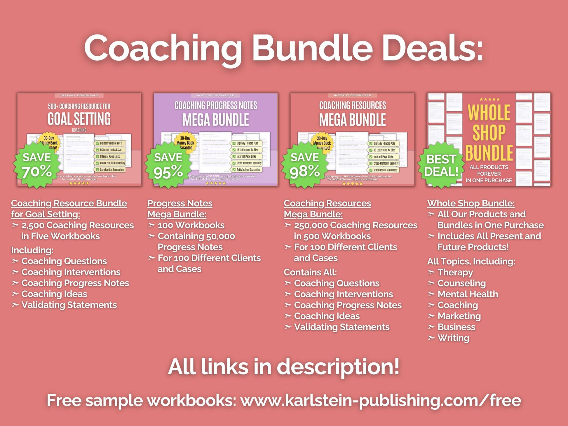 Goal Setting Coaching Session Tools