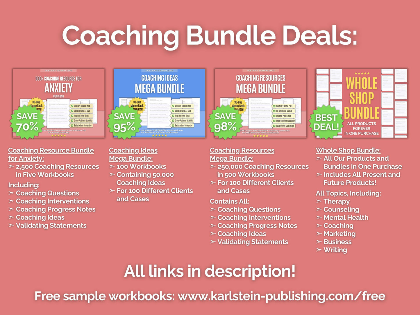 Anxiety Coaching Session Tools