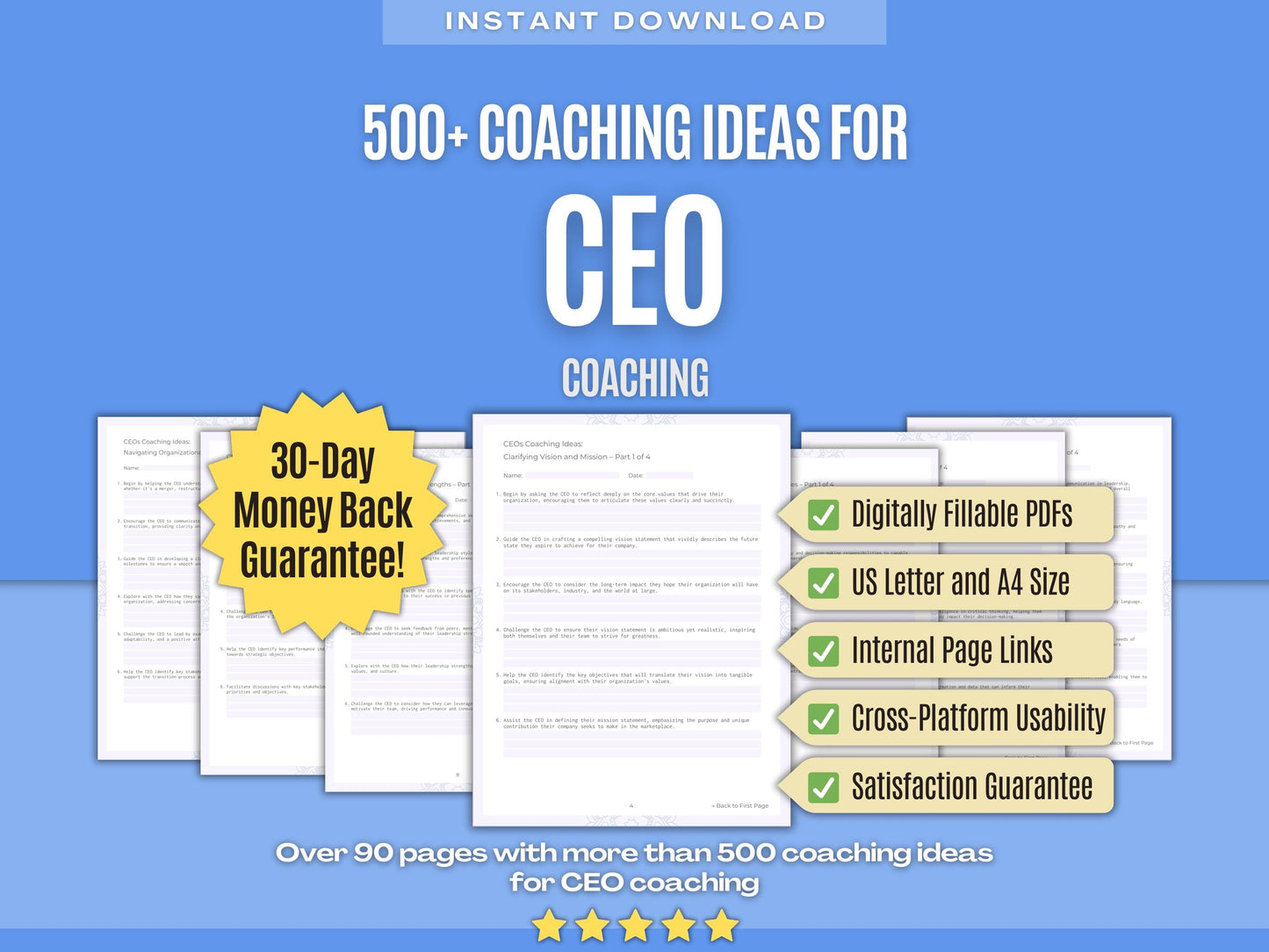 CEO Coaching Workbooks