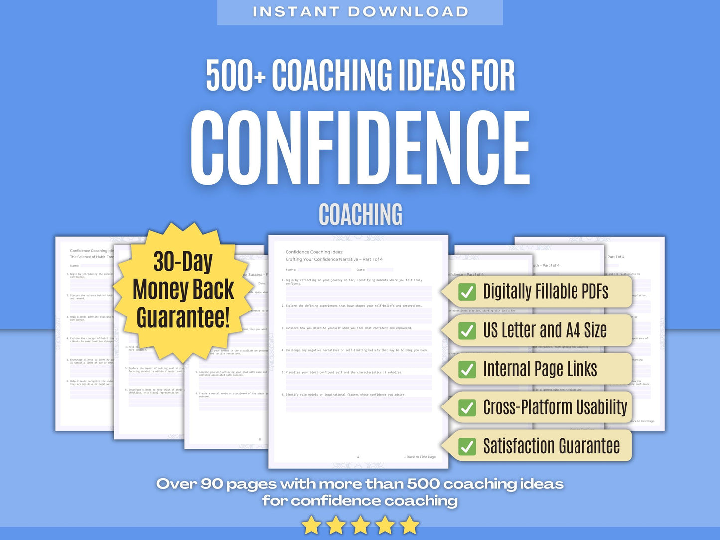 Confidence Coaching Workbooks