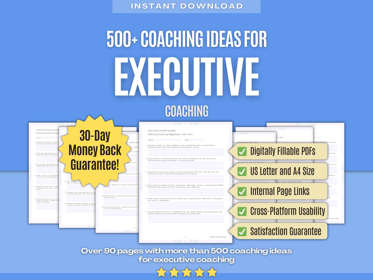 Executive Coaching Workbooks