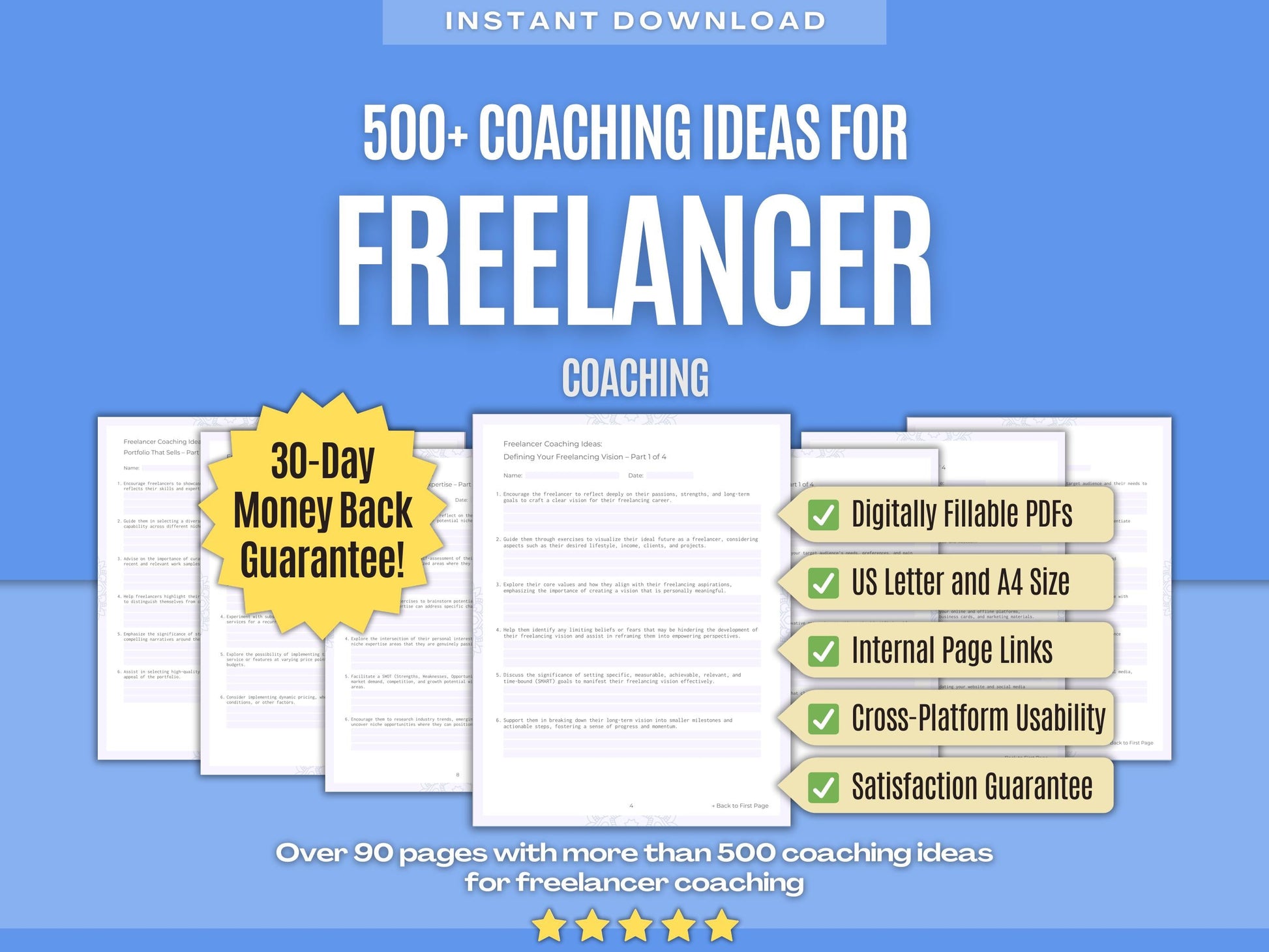 Freelancer Coaching Workbooks