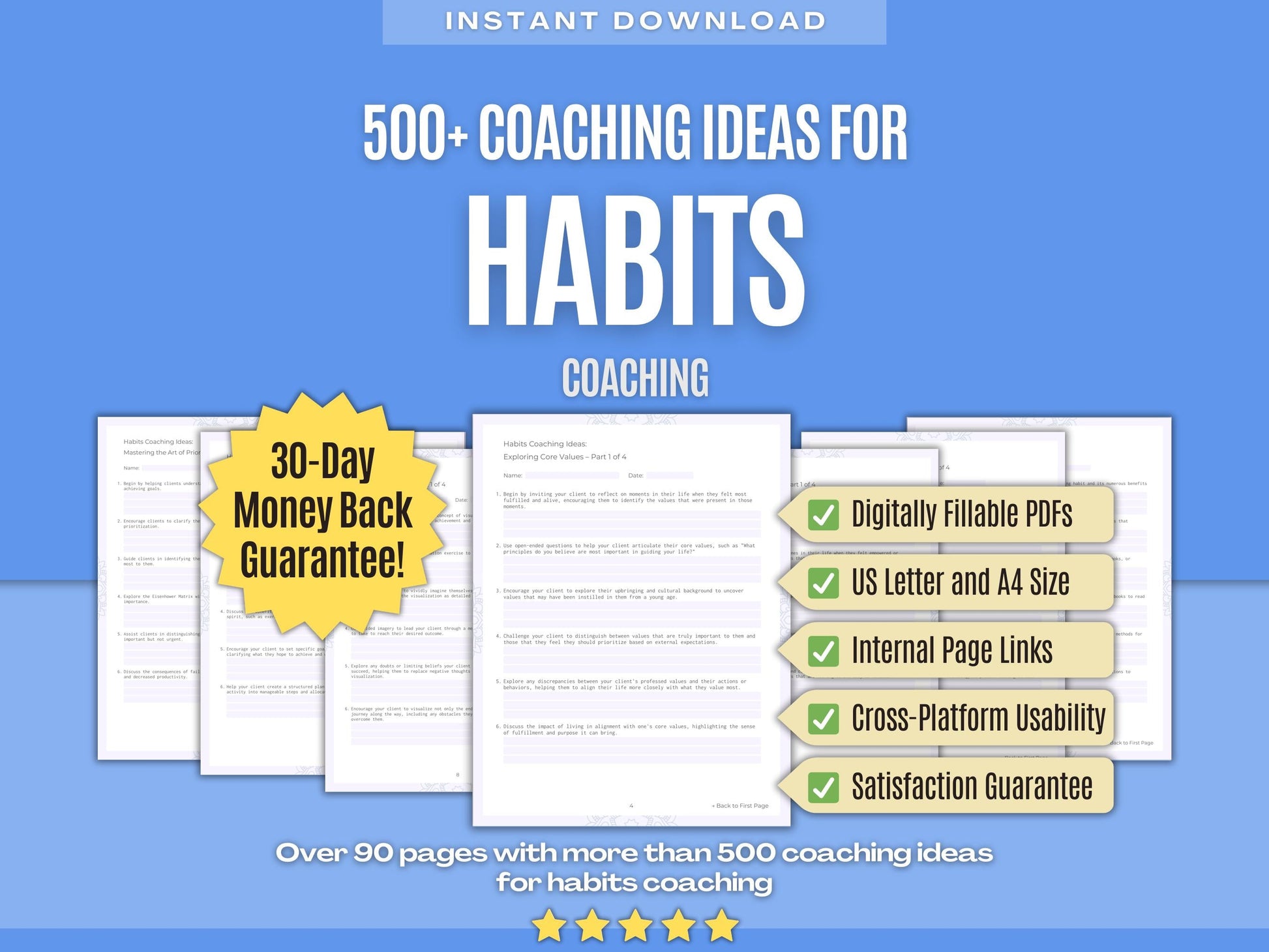 Habits Coaching Workbooks