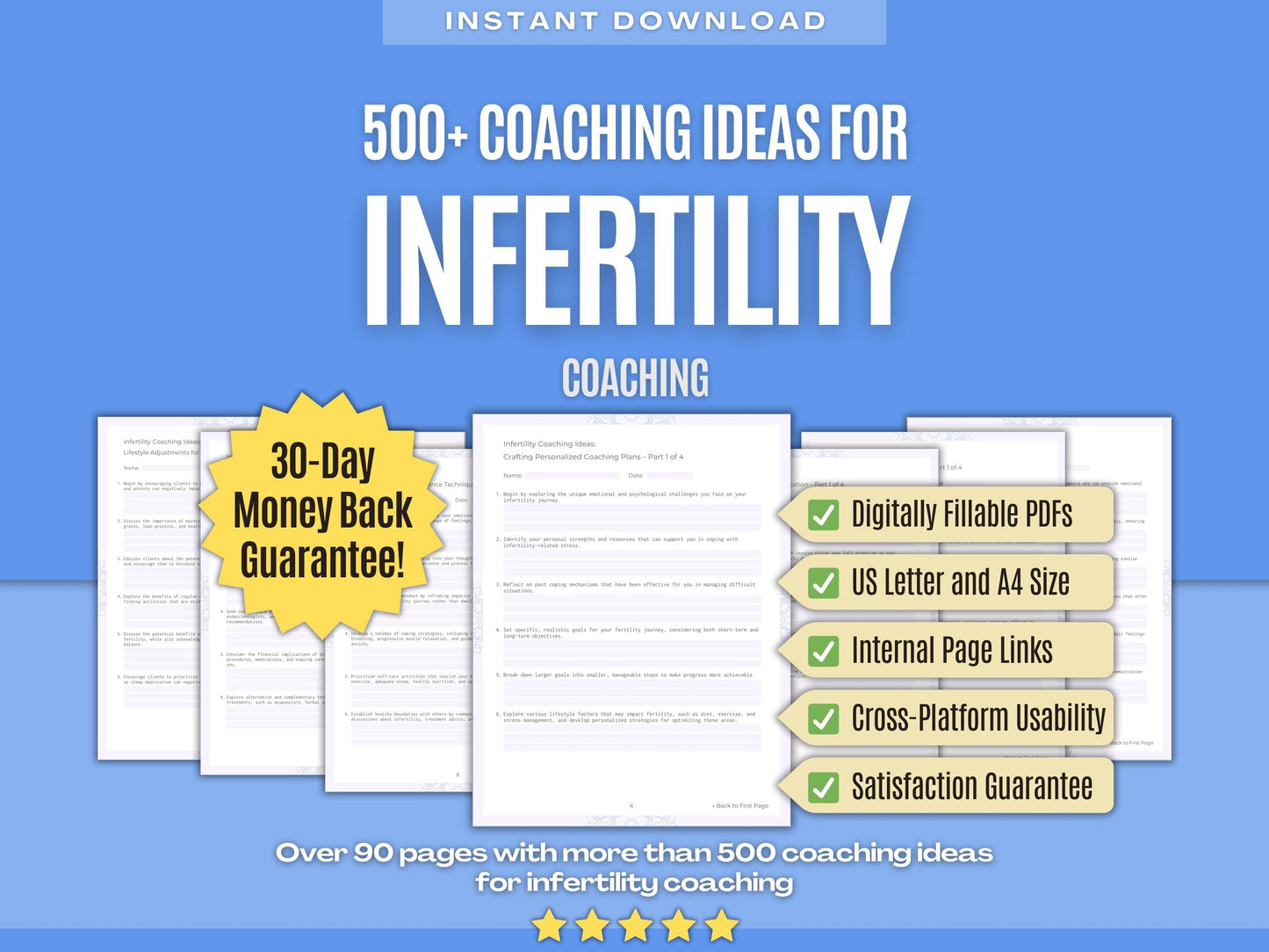 Infertility Coaching Workbooks