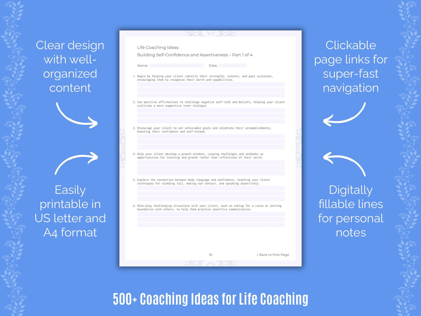 Life Coaching Templates