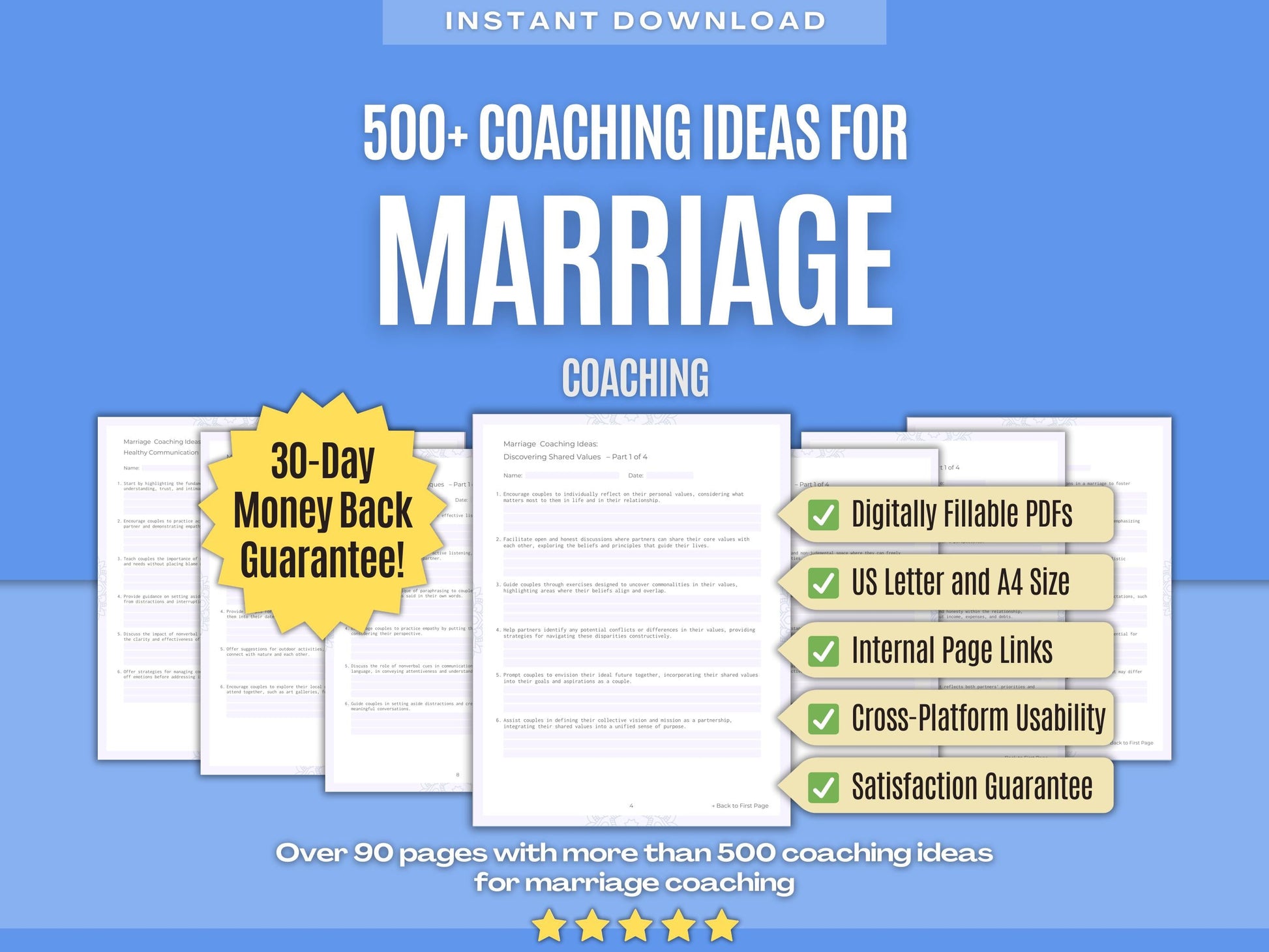 Marriage Coaching Workbooks