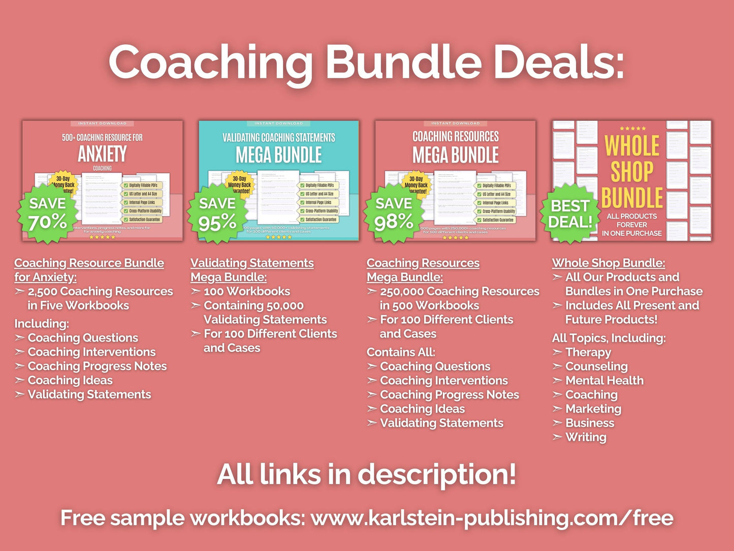 Anxiety Coaching Session Tools