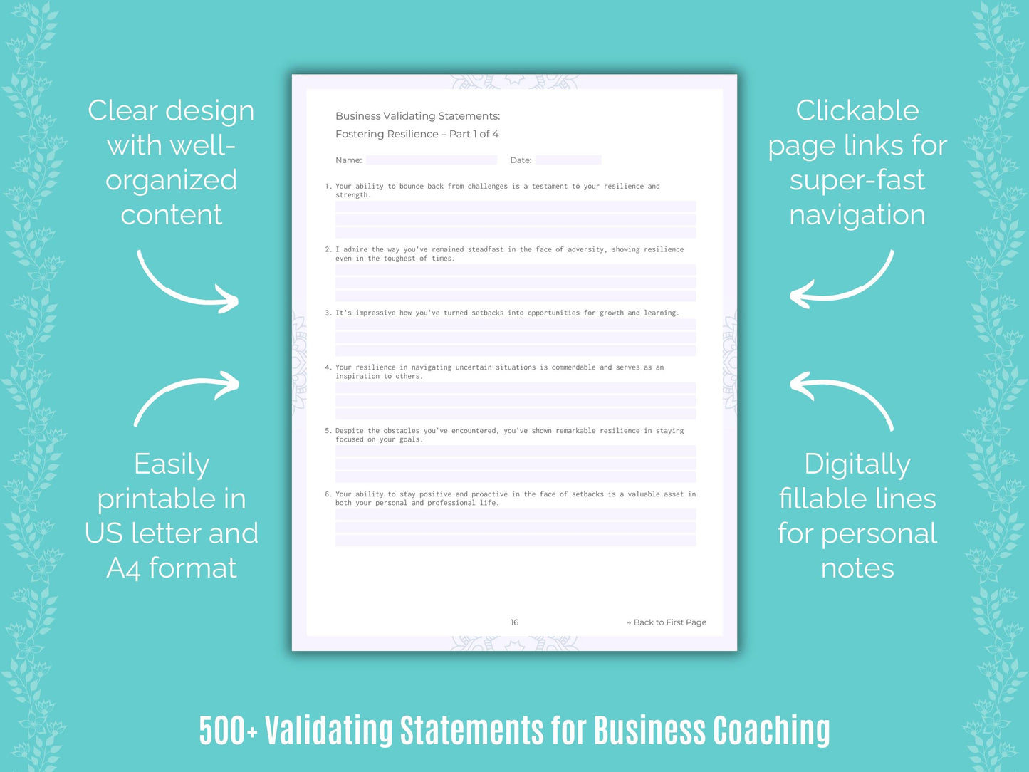 Business Coaching Templates