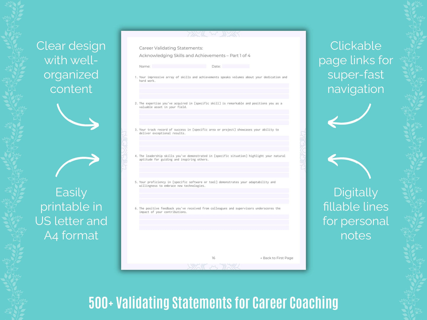 Career Coaching Templates