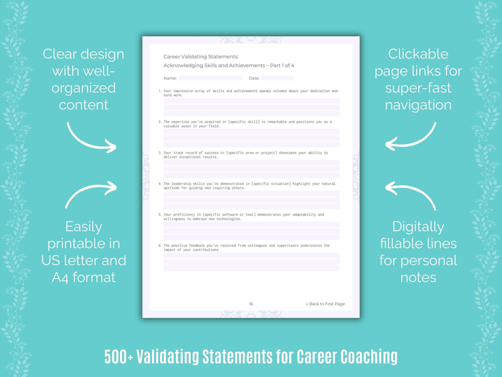 Career Coaching Templates