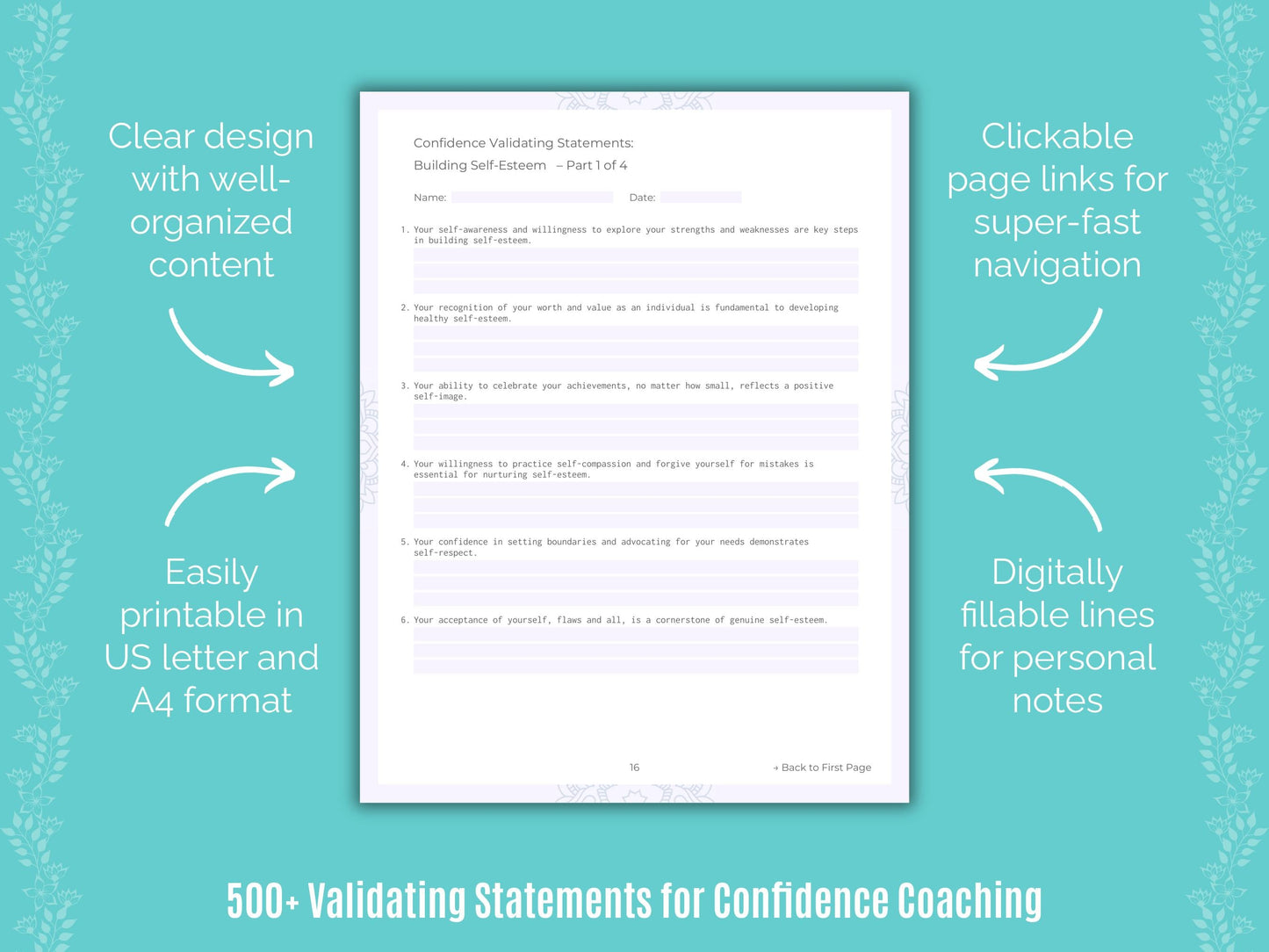 Confidence Coaching Templates