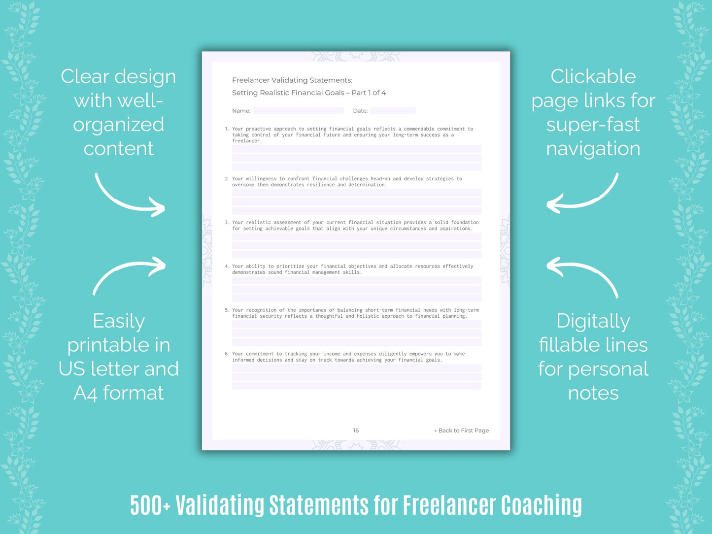 Freelancer Coaching Templates